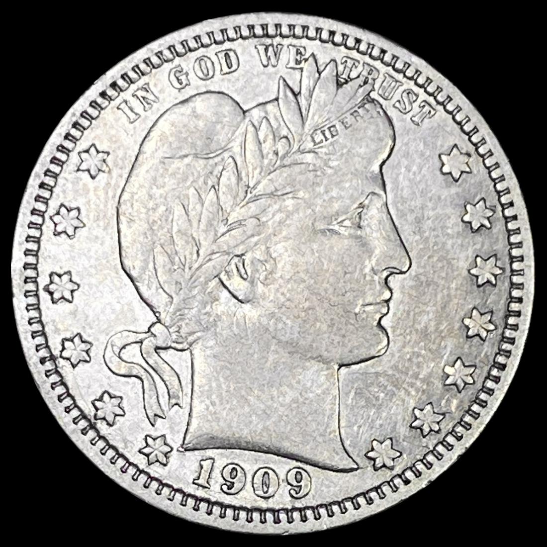 1909 Barber Quarter LIGHTLY CIRCULATED (1 of 2)