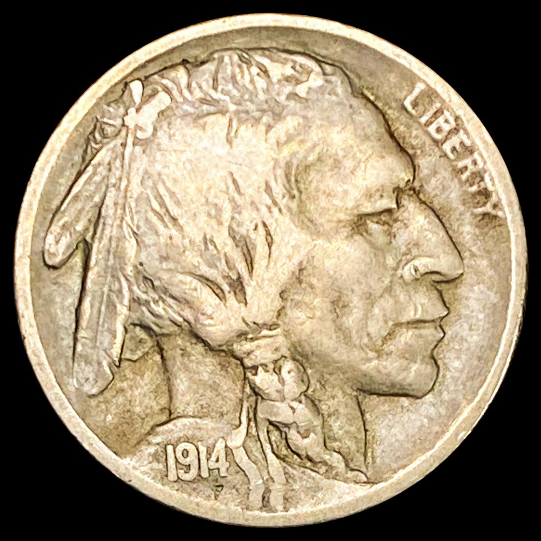 1914-S Buffalo Nickel LIGHTLY CIRCULATED (1 of 2)