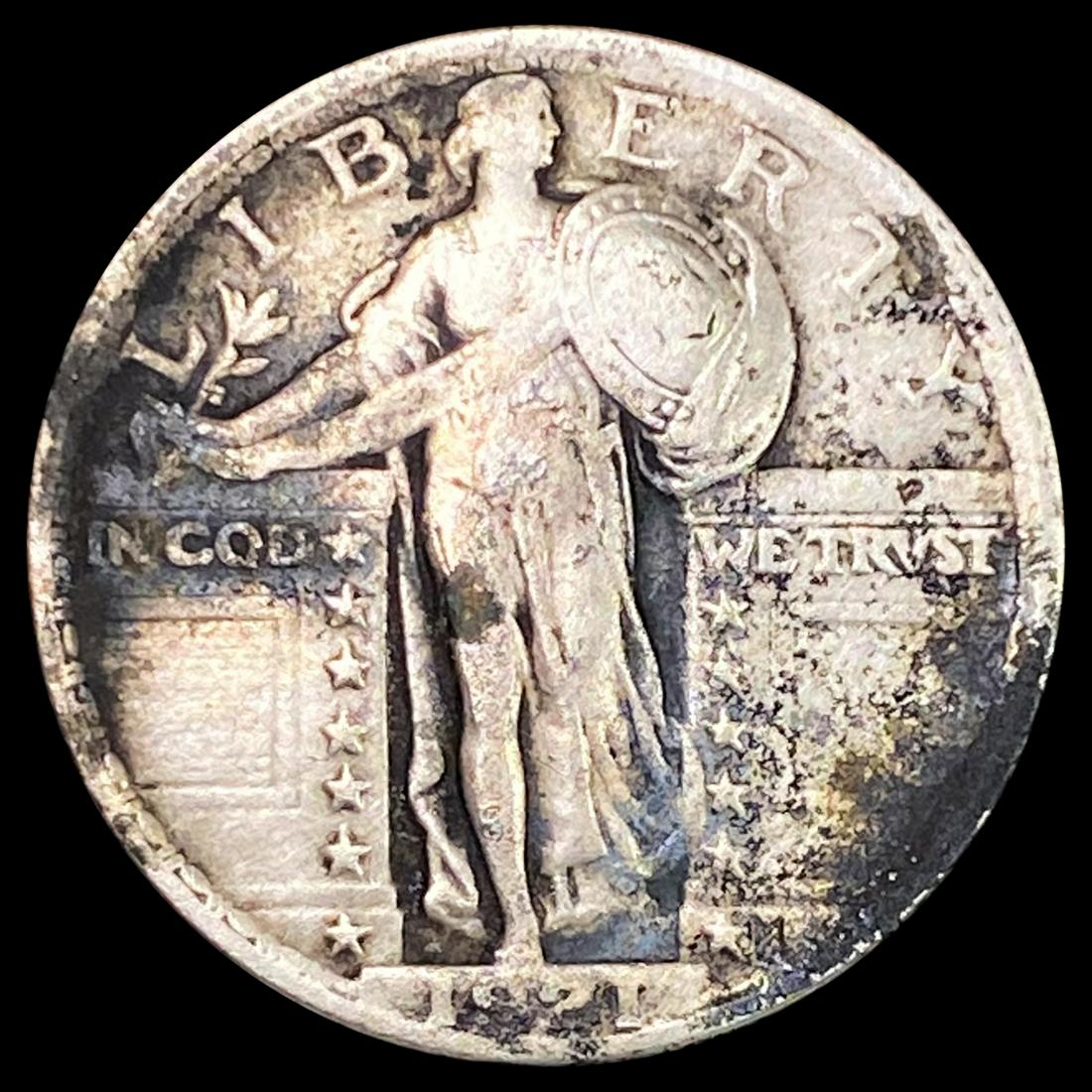 1921 Standing Liberty Quarter LIGHTLY CIRCULATED (1 of 2)
