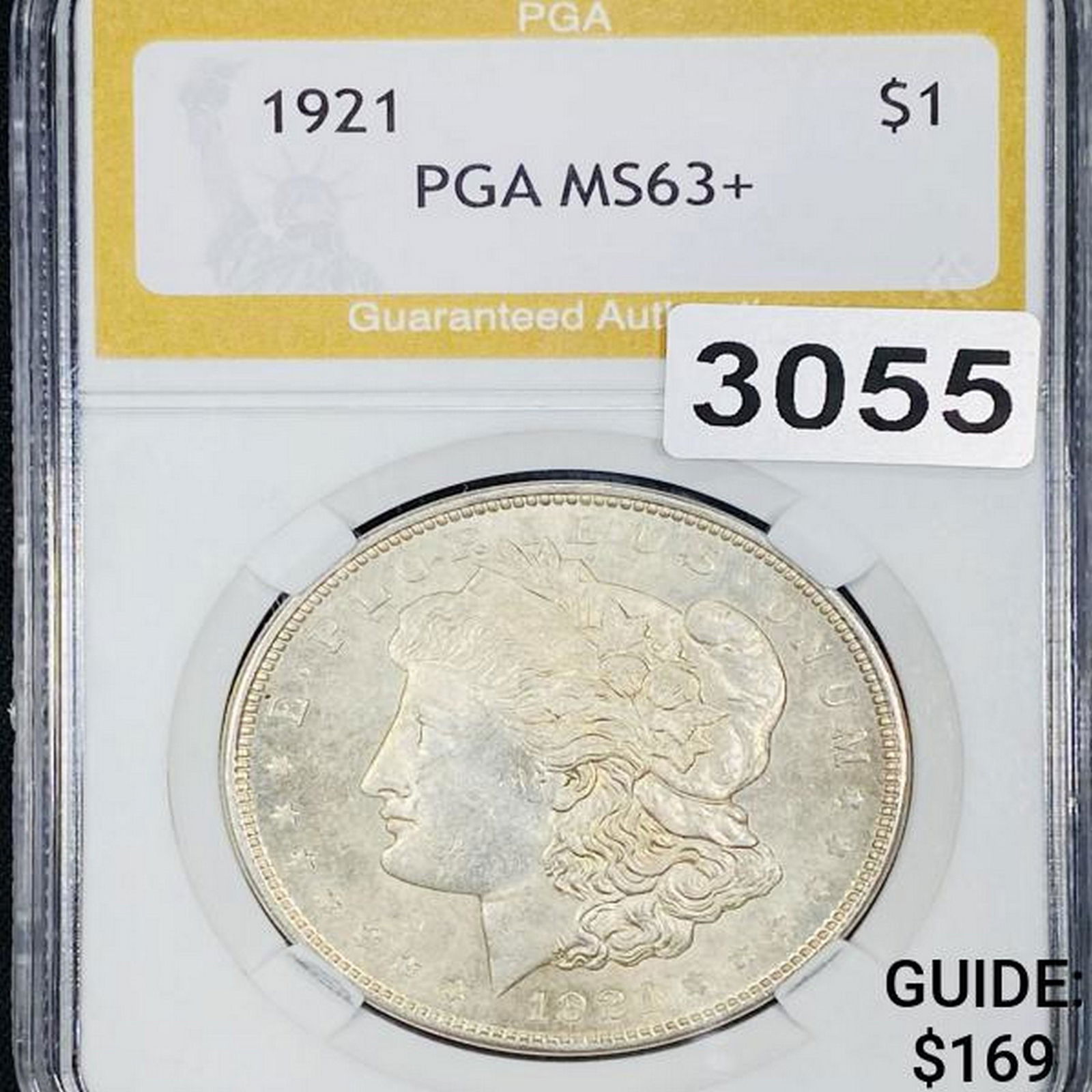 1921 Morgan Silver Dollar PGA - MS63+ (1 of 2)