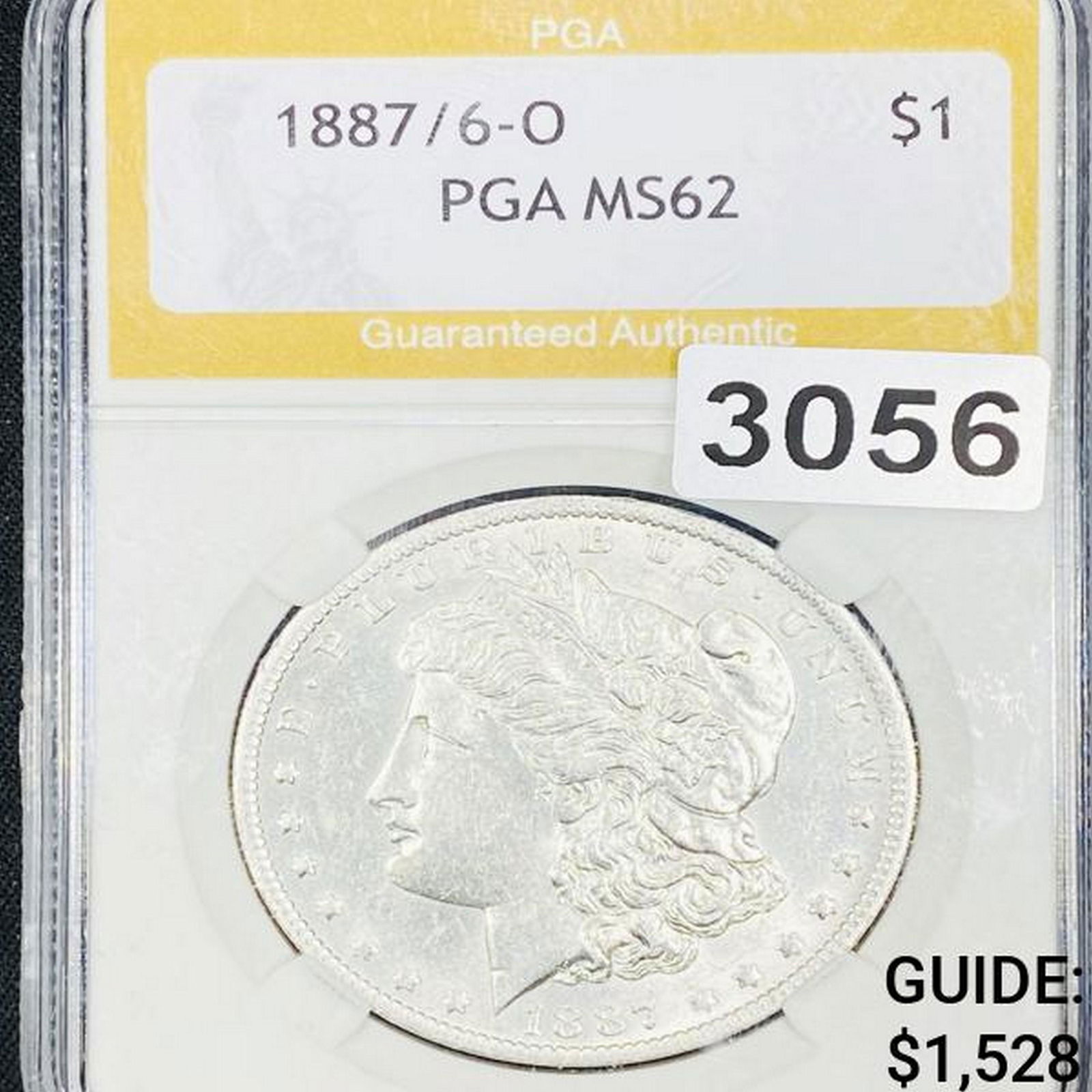 1887/6-O Morgan Silver Dollar PGA - MS62 (1 of 2)