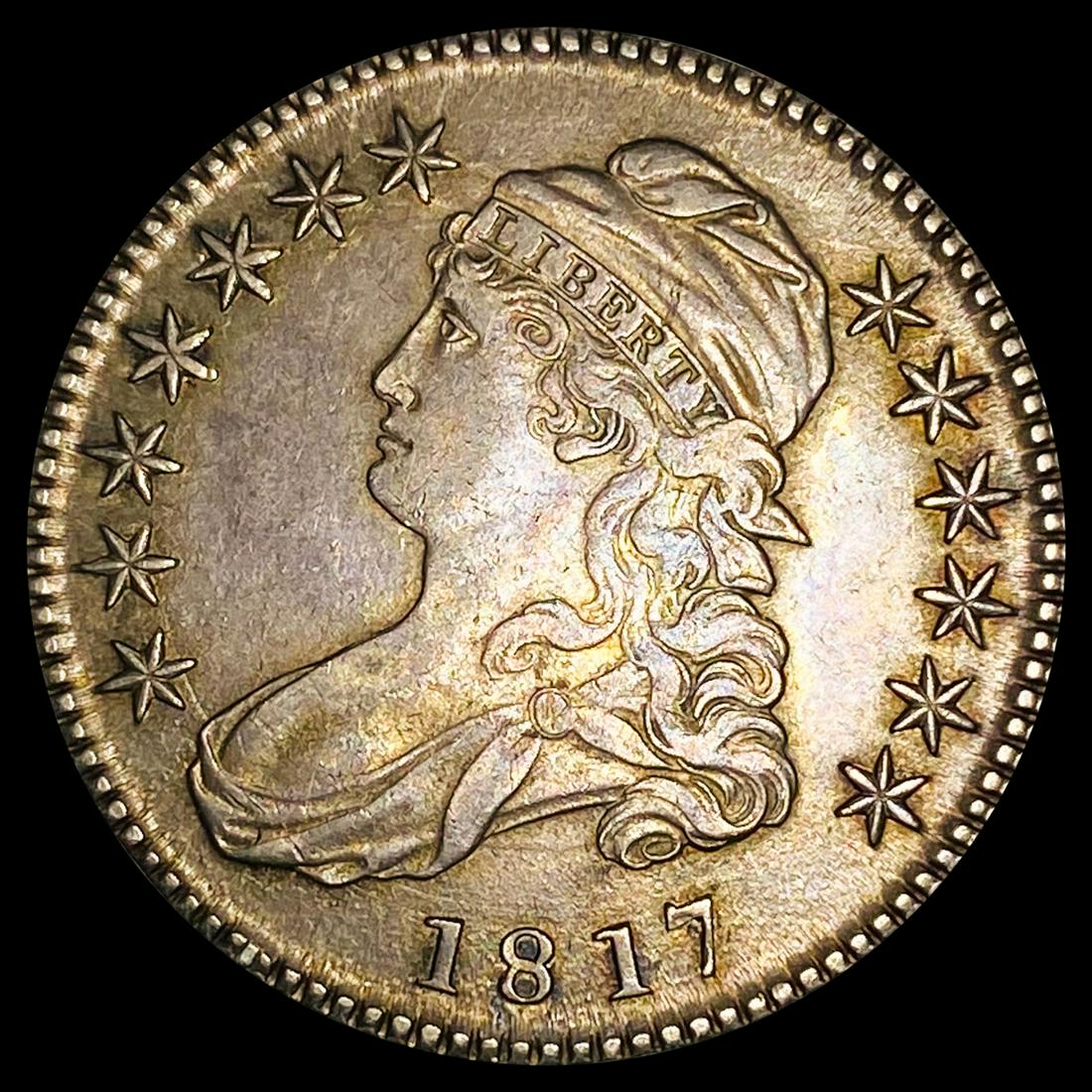 1817 Capped Bust Half Dollar ABOUT UNCIRCULATED (1 of 2)