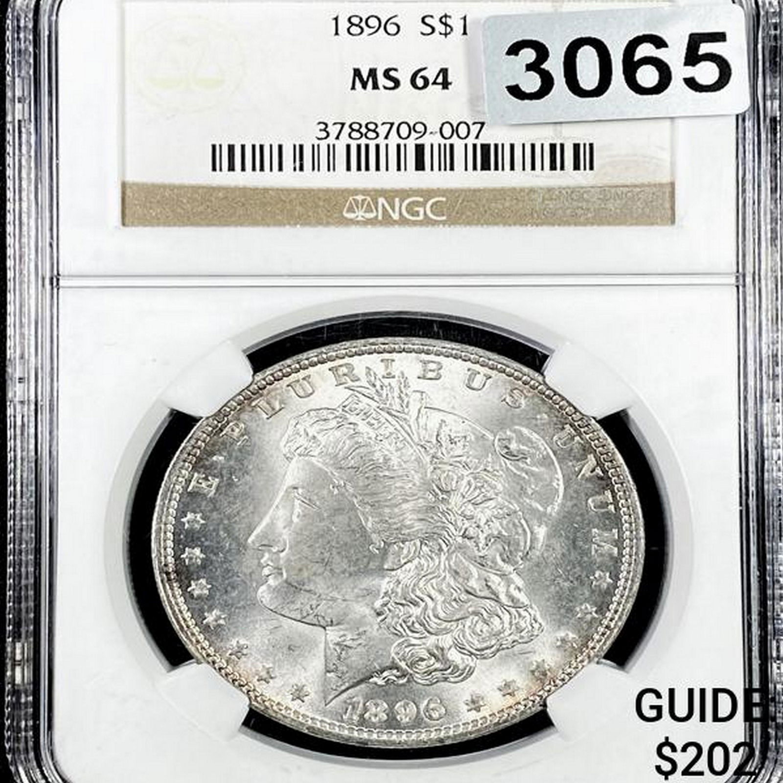 1896 Morgan Silver Dollar NGC - MS64 (1 of 2)