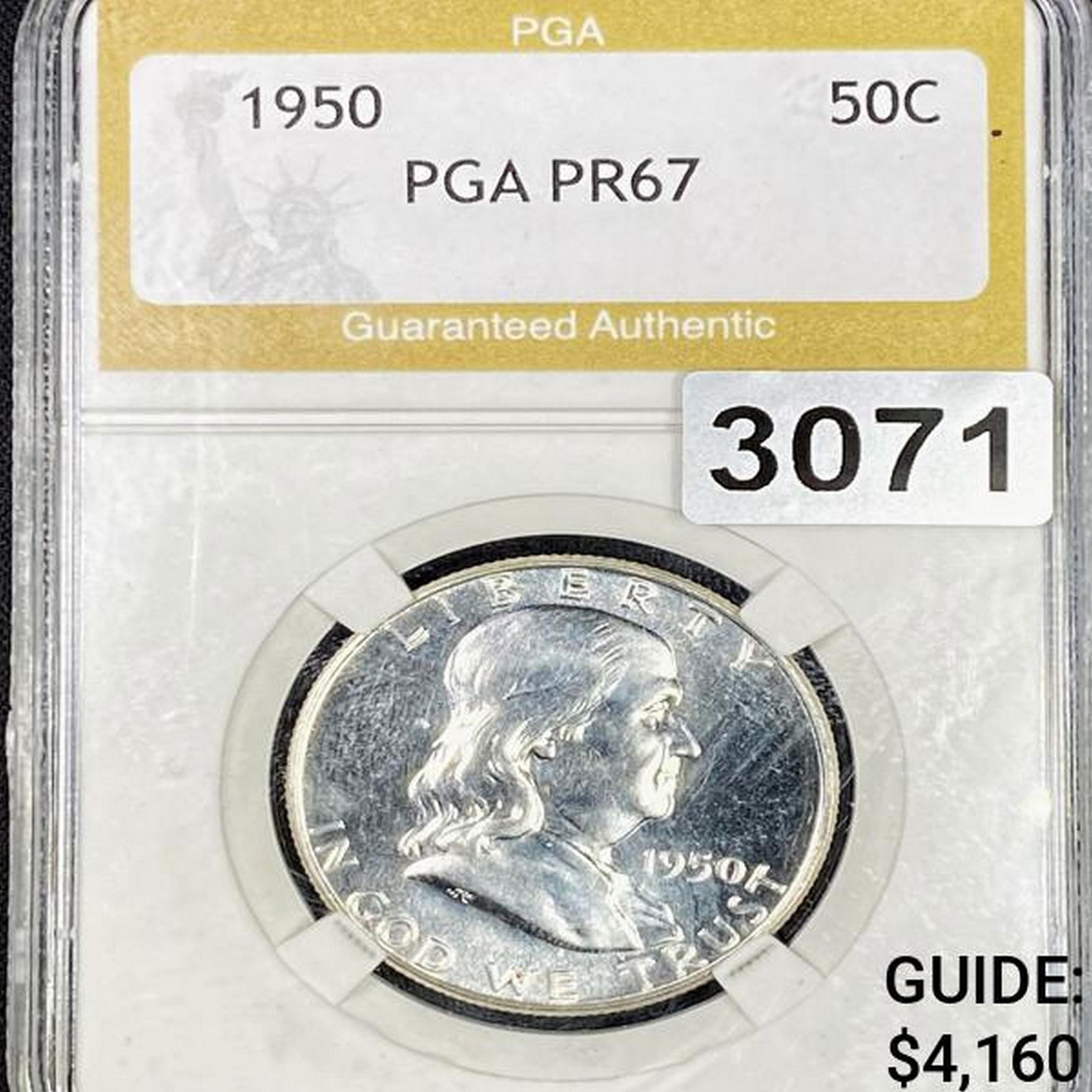 1950 Franklin Half Dollar PGA - PR67 (1 of 2)