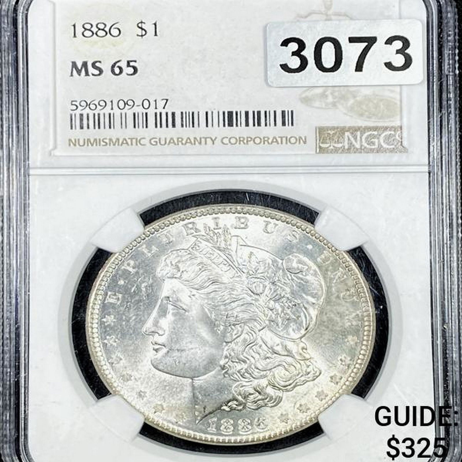 1886 Morgan Silver Dollar NGC - MS65 (1 of 2)