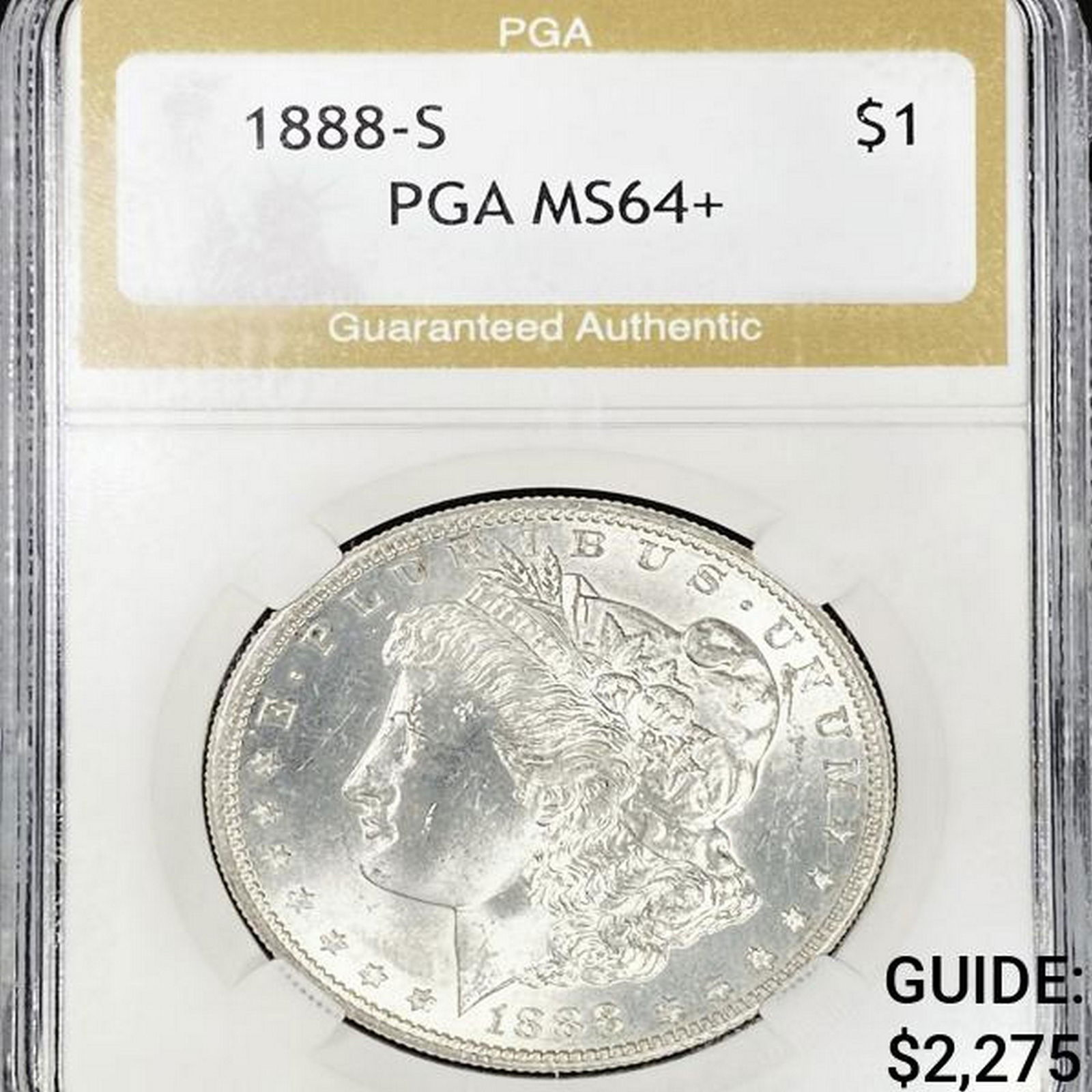 1888-S Morgan Silver Dollar PGA - MS64+ (1 of 2)