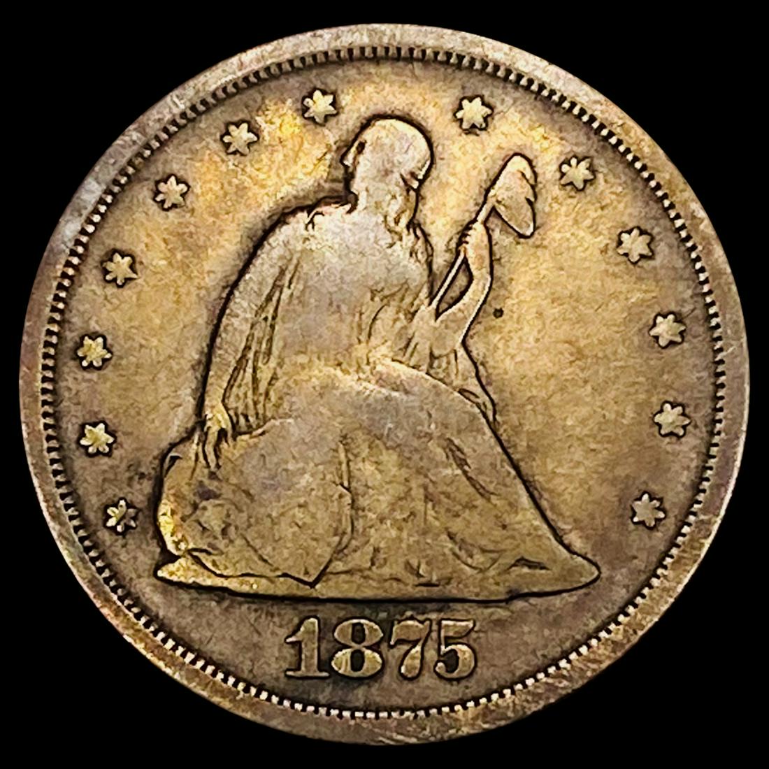 1875-S Twenty Cent Piece NICELY CIRCULATED (1 of 2)