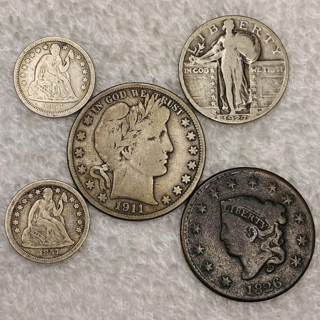 5 Misc Coins NICELY CIRCULATED (1 of 2)