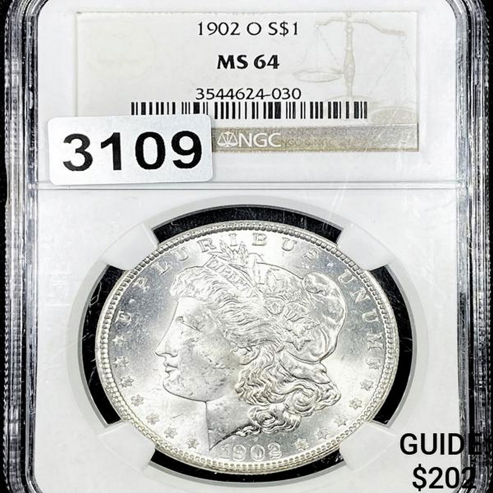 1902-O Morgan Silver Dollar NGC - MS64 (1 of 2)