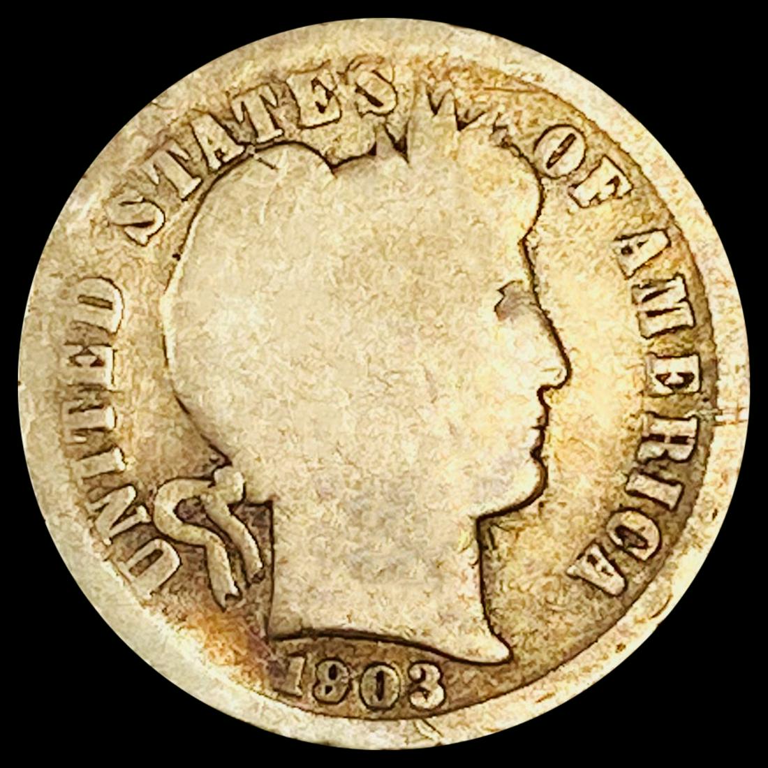 1903-S Barber Dime NICELY CIRCULATED (1 of 2)