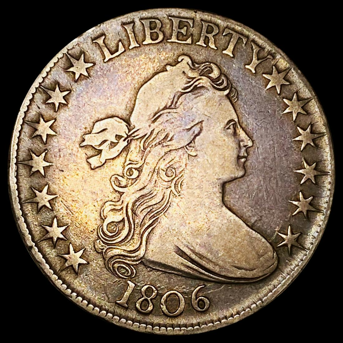1806 Draped Bust Half Dollar LIGHTLY CIRCULATED (1 of 2)