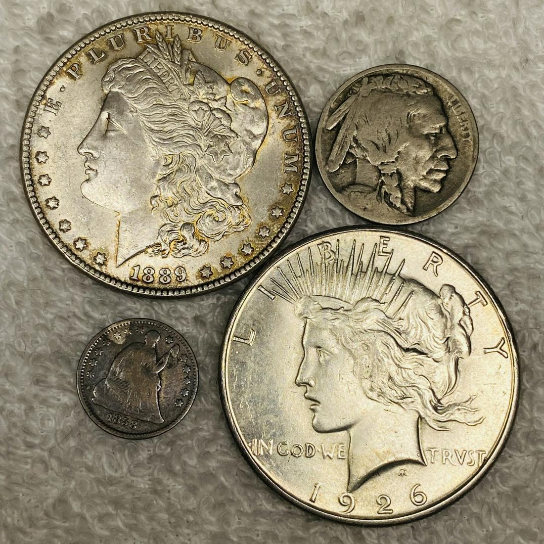 4 Misc Coins UNCIRCULATED (1 of 2)