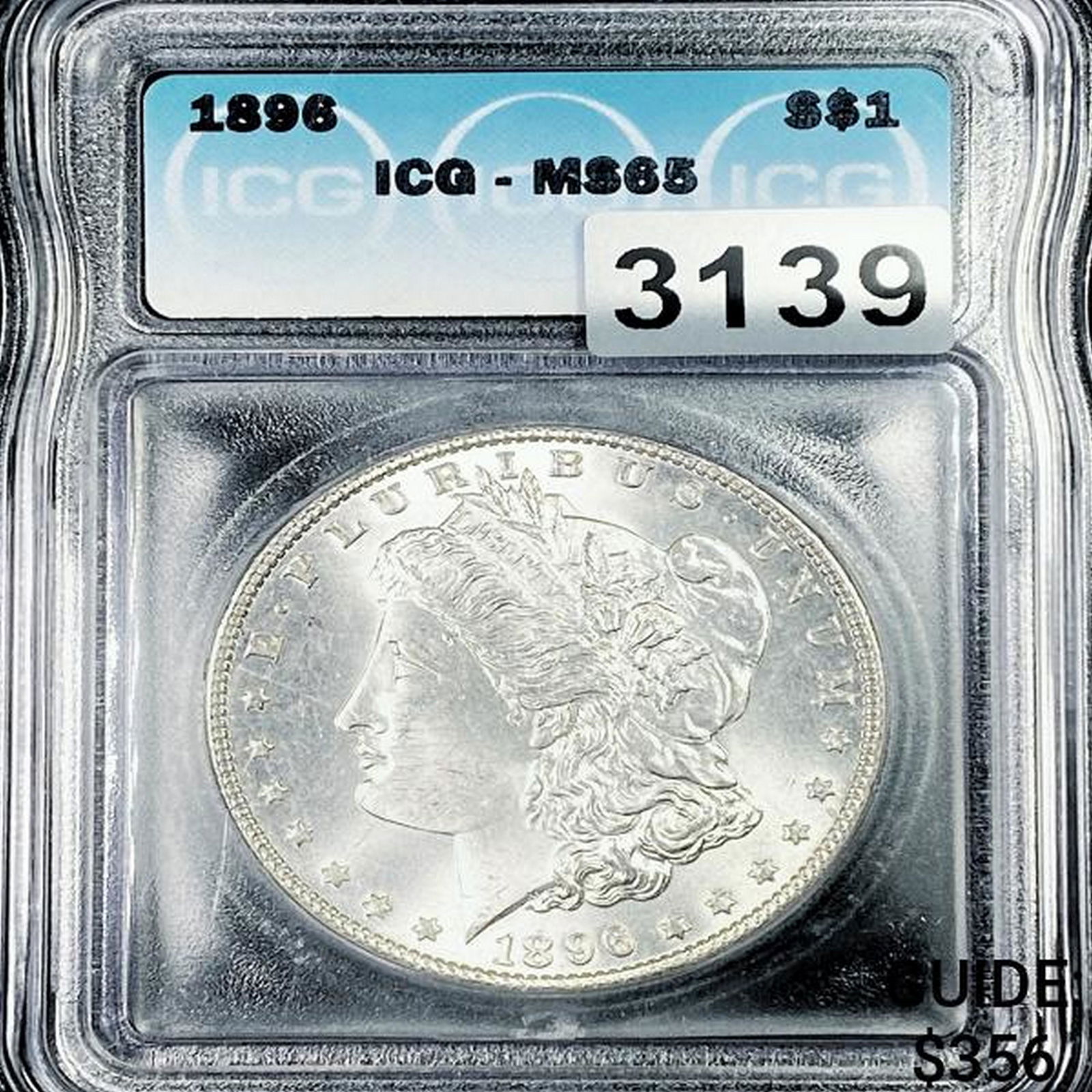 1896 Morgan Silver Dollar ICG - MS65 (1 of 2)