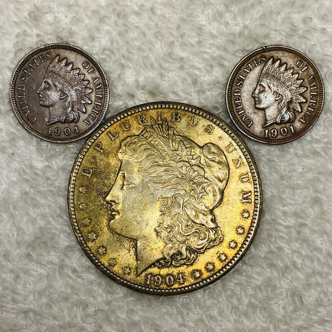 3 Misc Coins UNCIRCULATED (1 of 2)