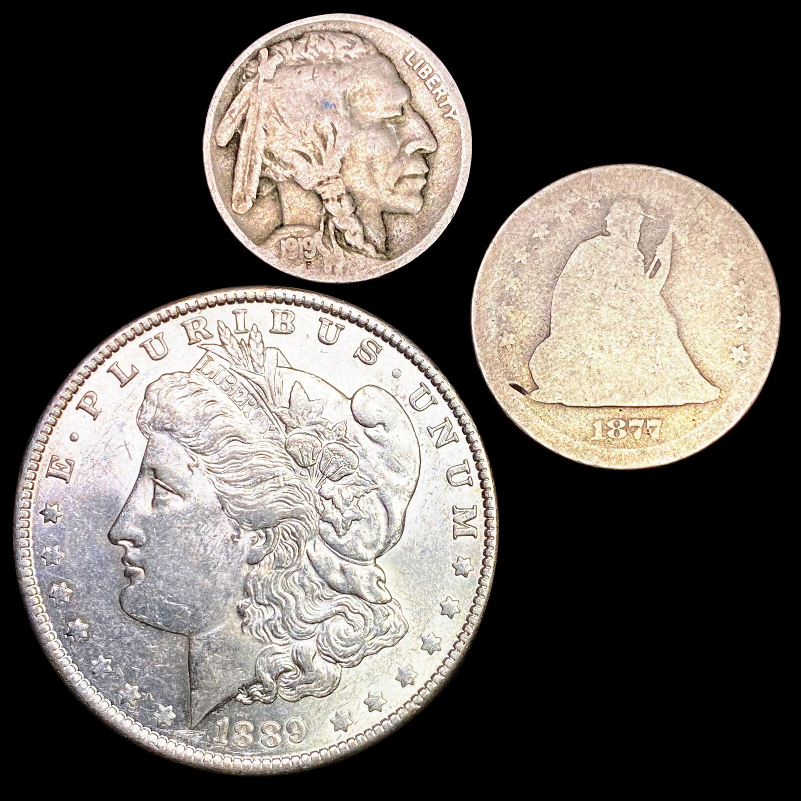 3 Misc Coins ABOUT UNCIRCULATED (1 of 2)