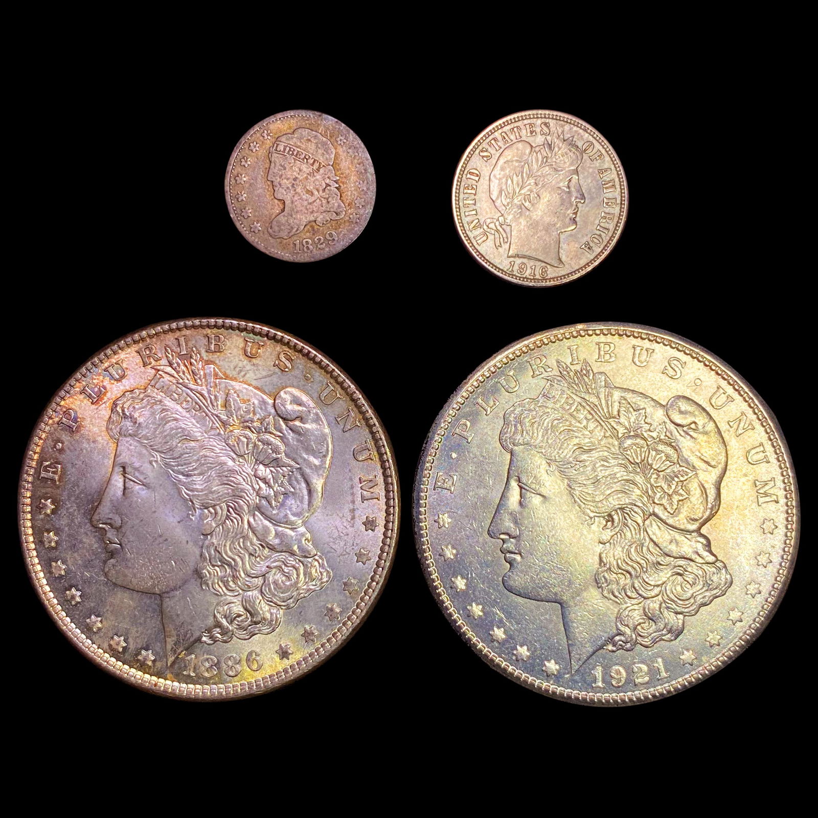 4 Misc Coins CLOSELY UNCIRCULATED (1 of 2)