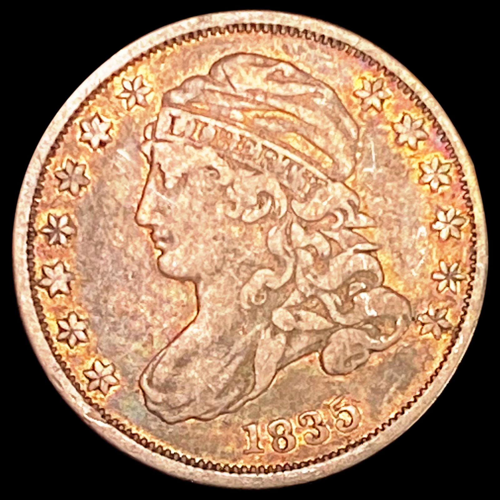 1835 Capped Bust Dime NICELY CIRCULATED (1 of 2)