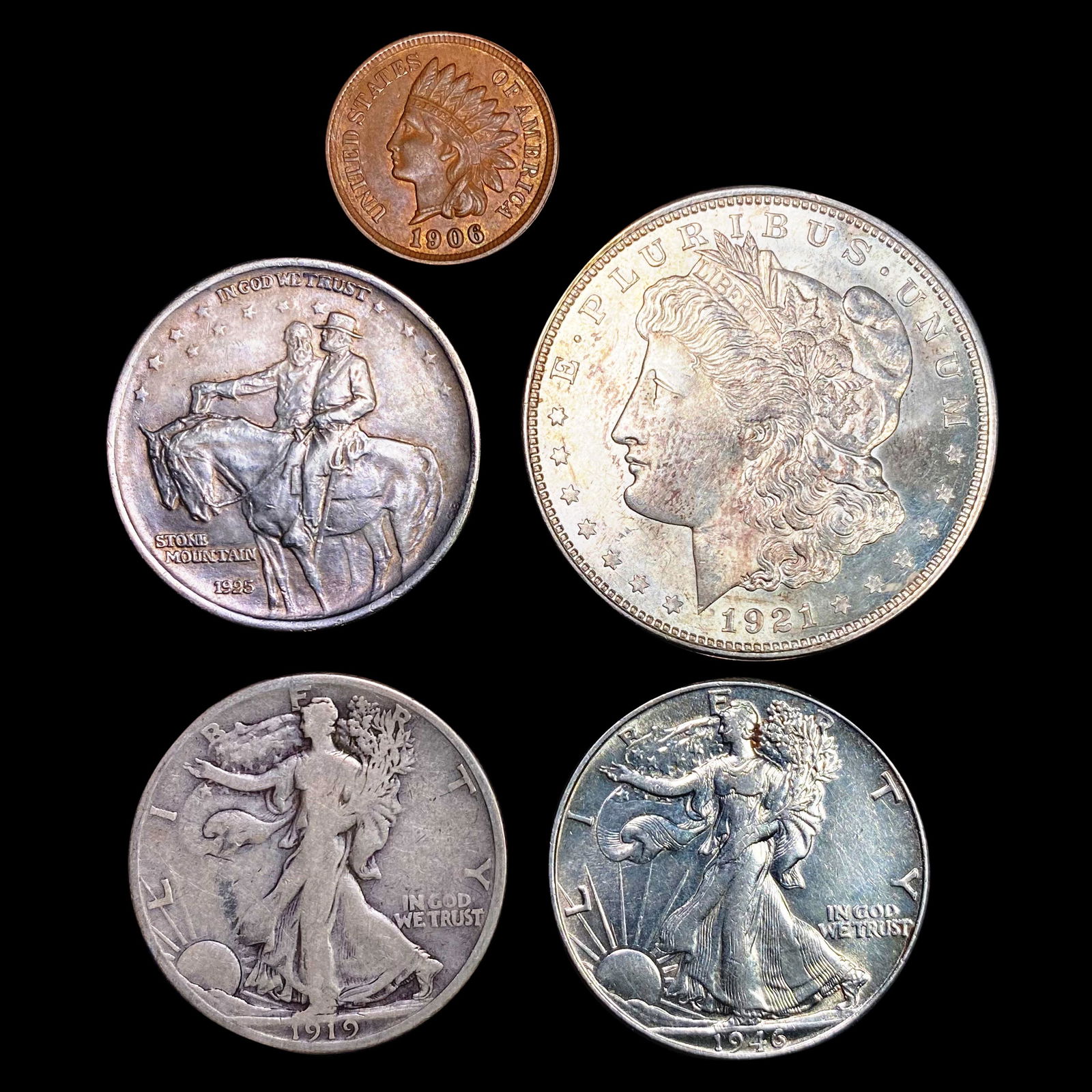 5 Misc Coins CLOSELY UNCIRCULATED (1 of 2)