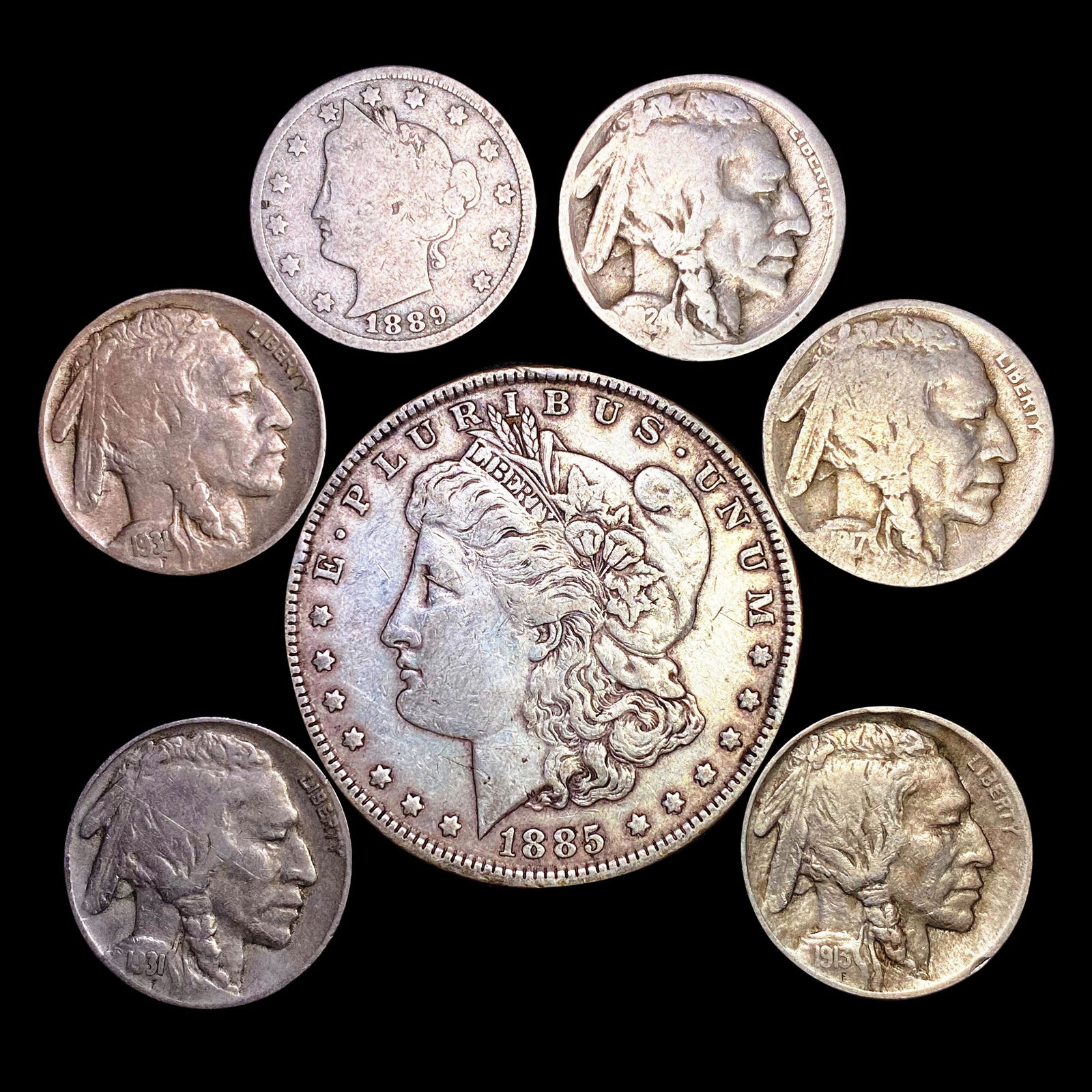 7 Misc Coins LIGHTLY CIRCULATED (1 of 2)