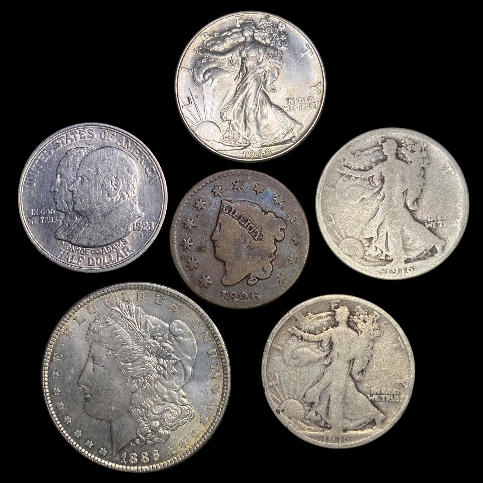 6 Misc Coins UNCIRCULATED (1 of 2)