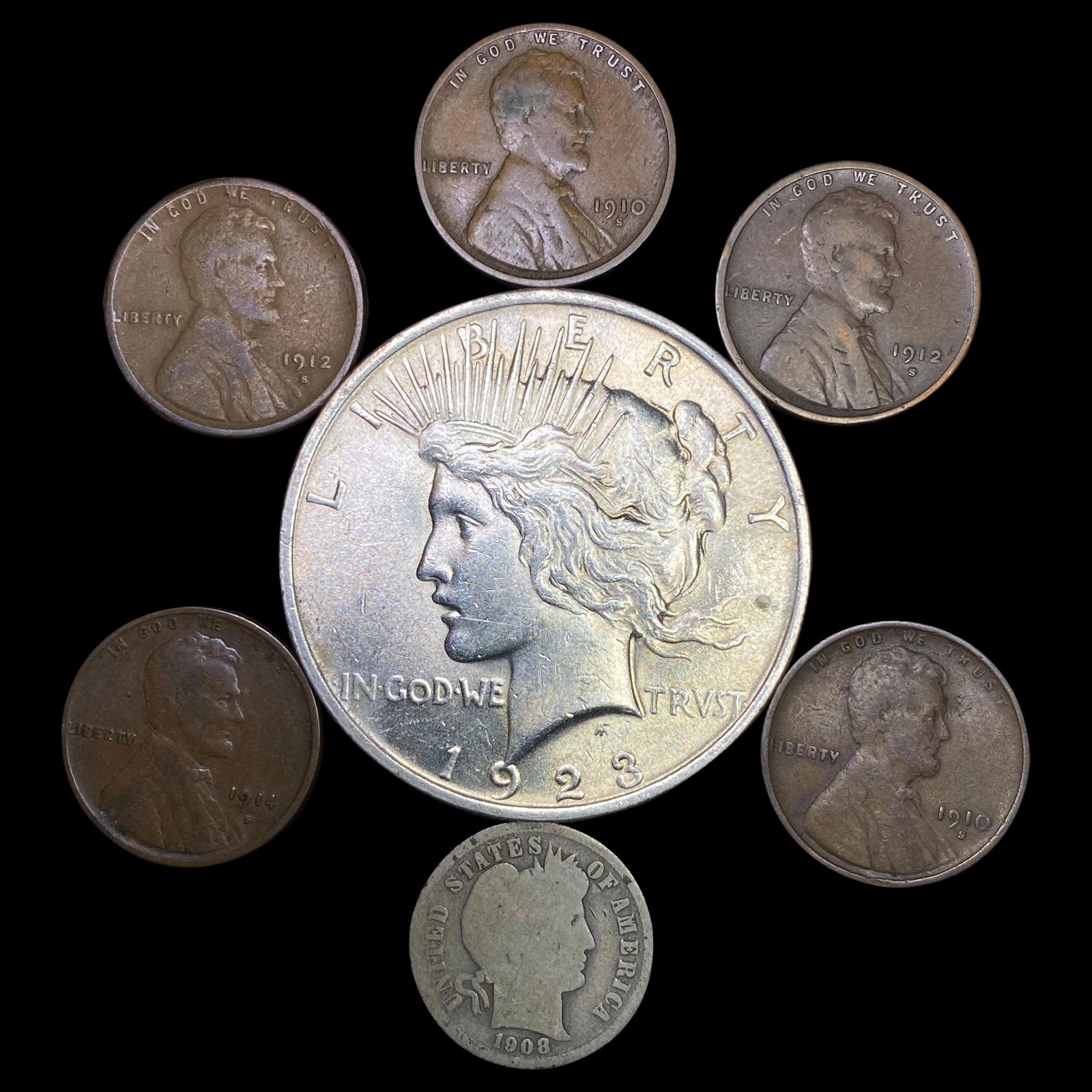 7 Misc Coins NEARLY UNCIRCULATED (1 of 2)