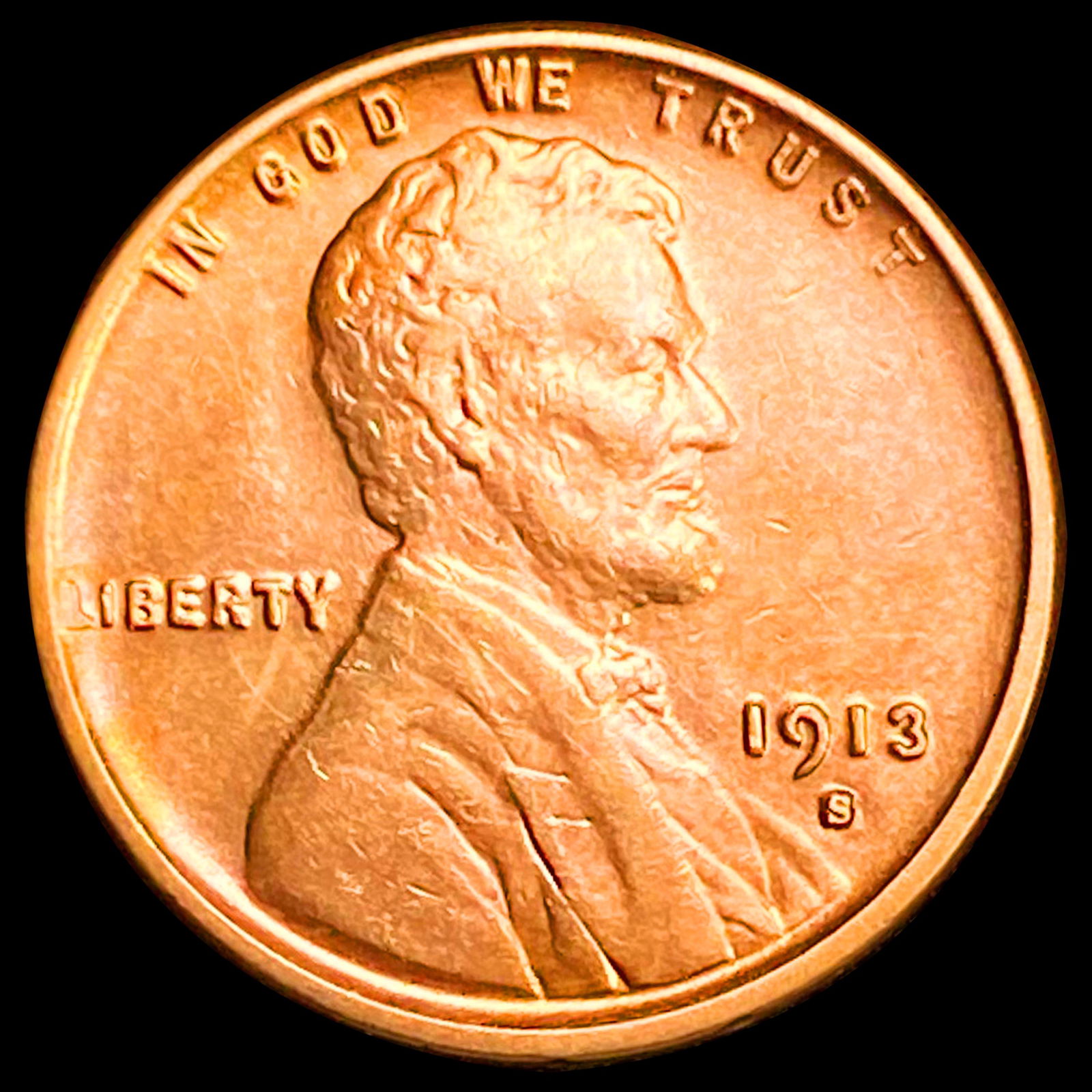 1913-S Wheat Cent UNCIRCULATED (1 of 2)