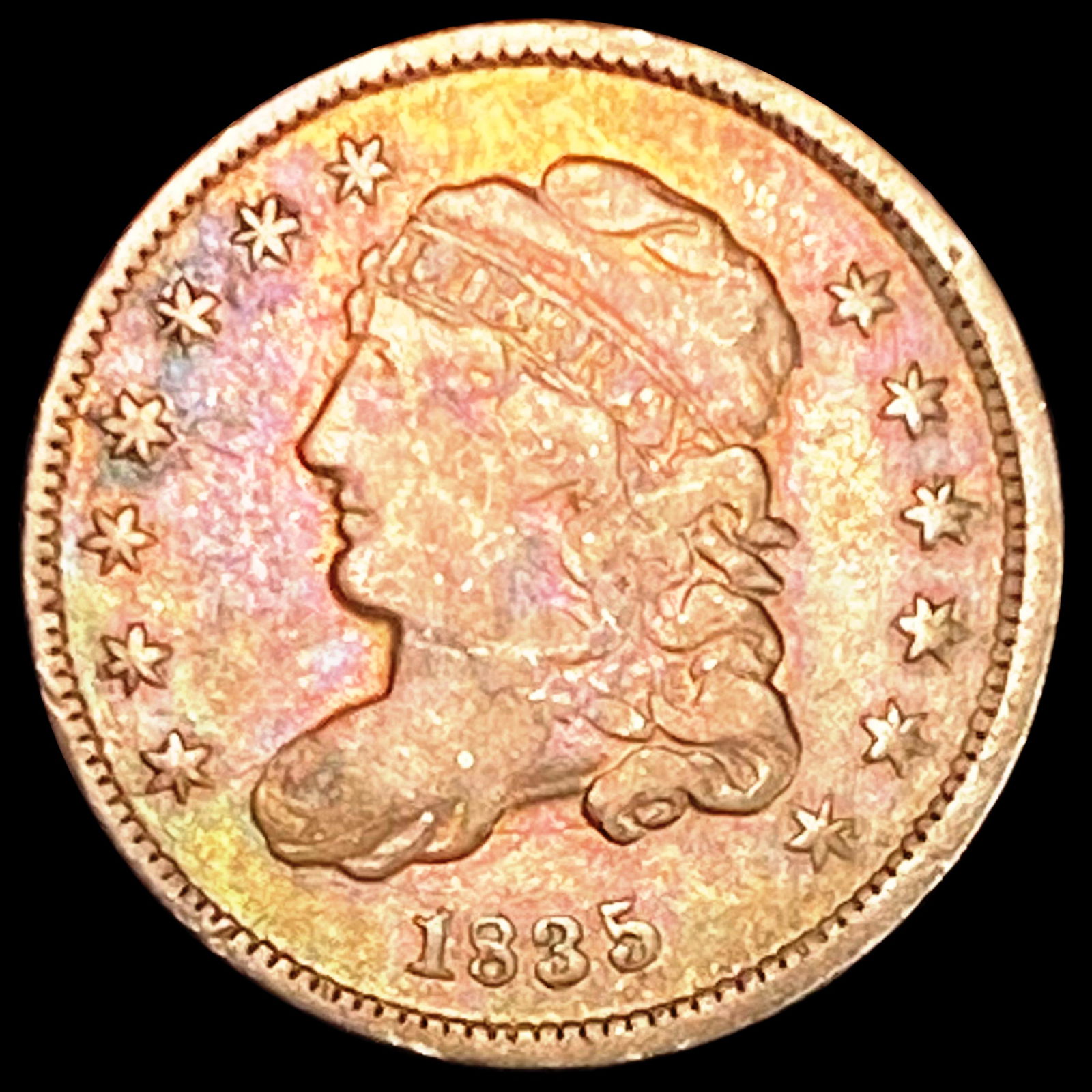 1835 Capped Bust Nickel UNCIRCULATED (1 of 2)