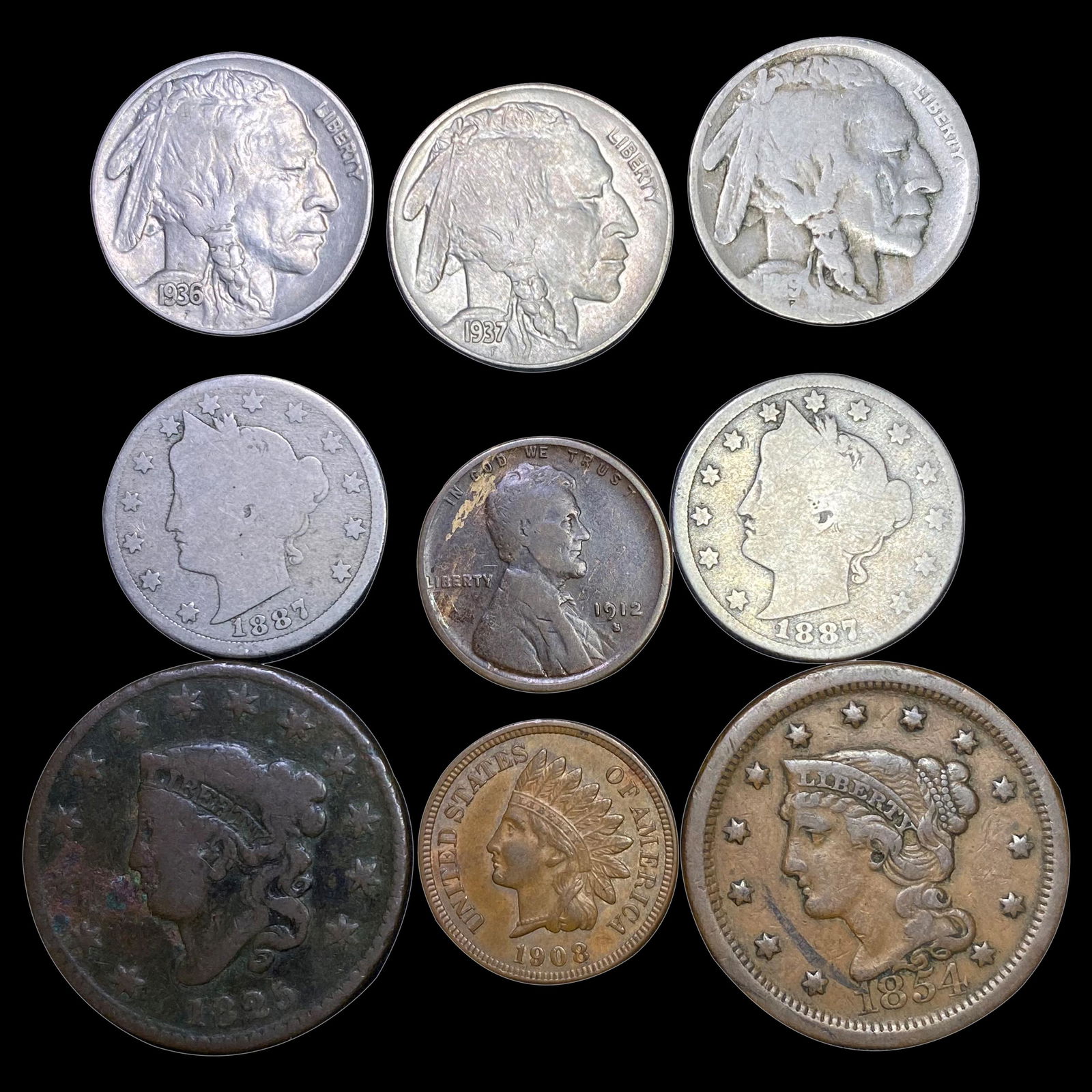 9 Misc Coins CLOSELY UNCIRCULATED (1 of 2)