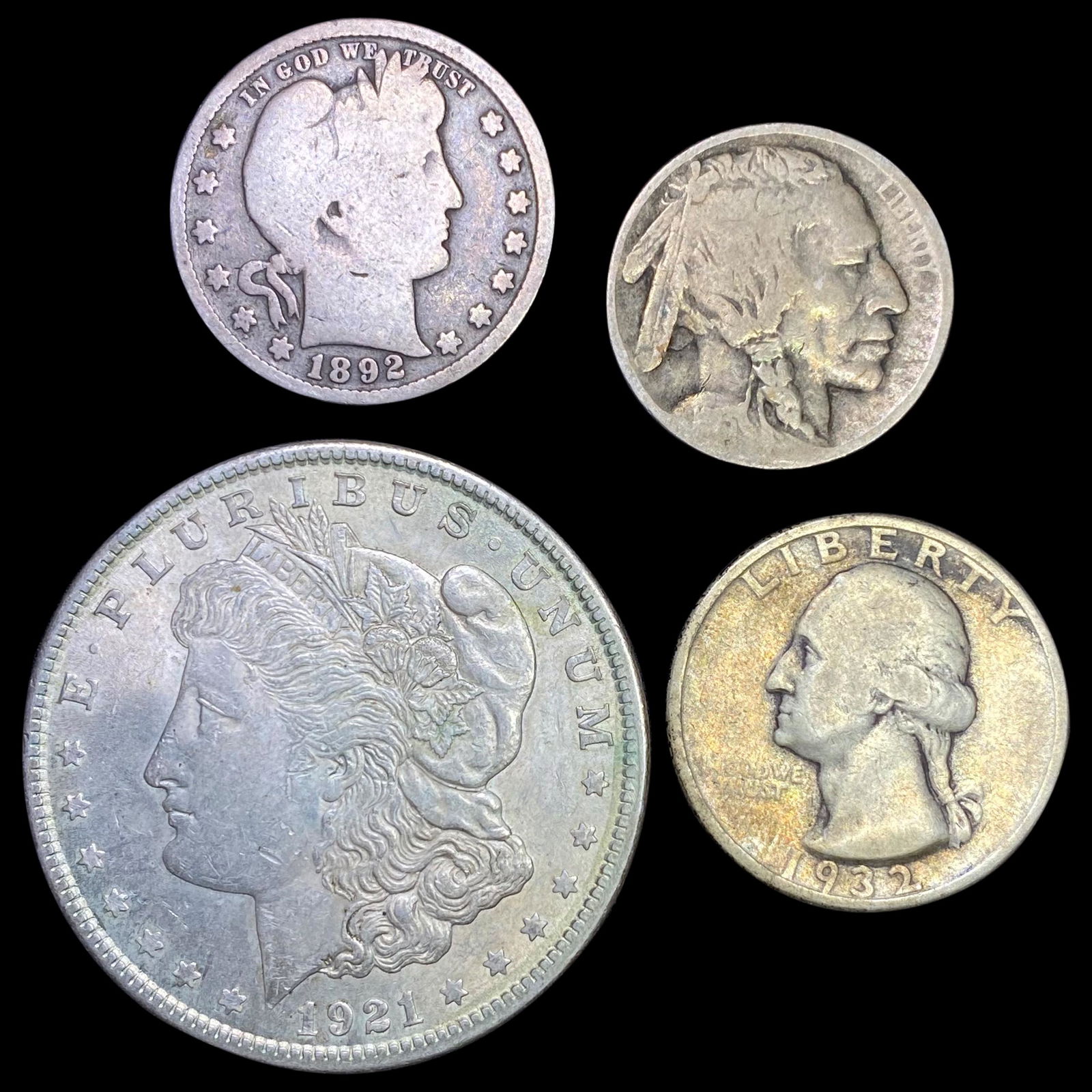 4 Misc Coins ABOUT UNCIRCULATED (1 of 2)