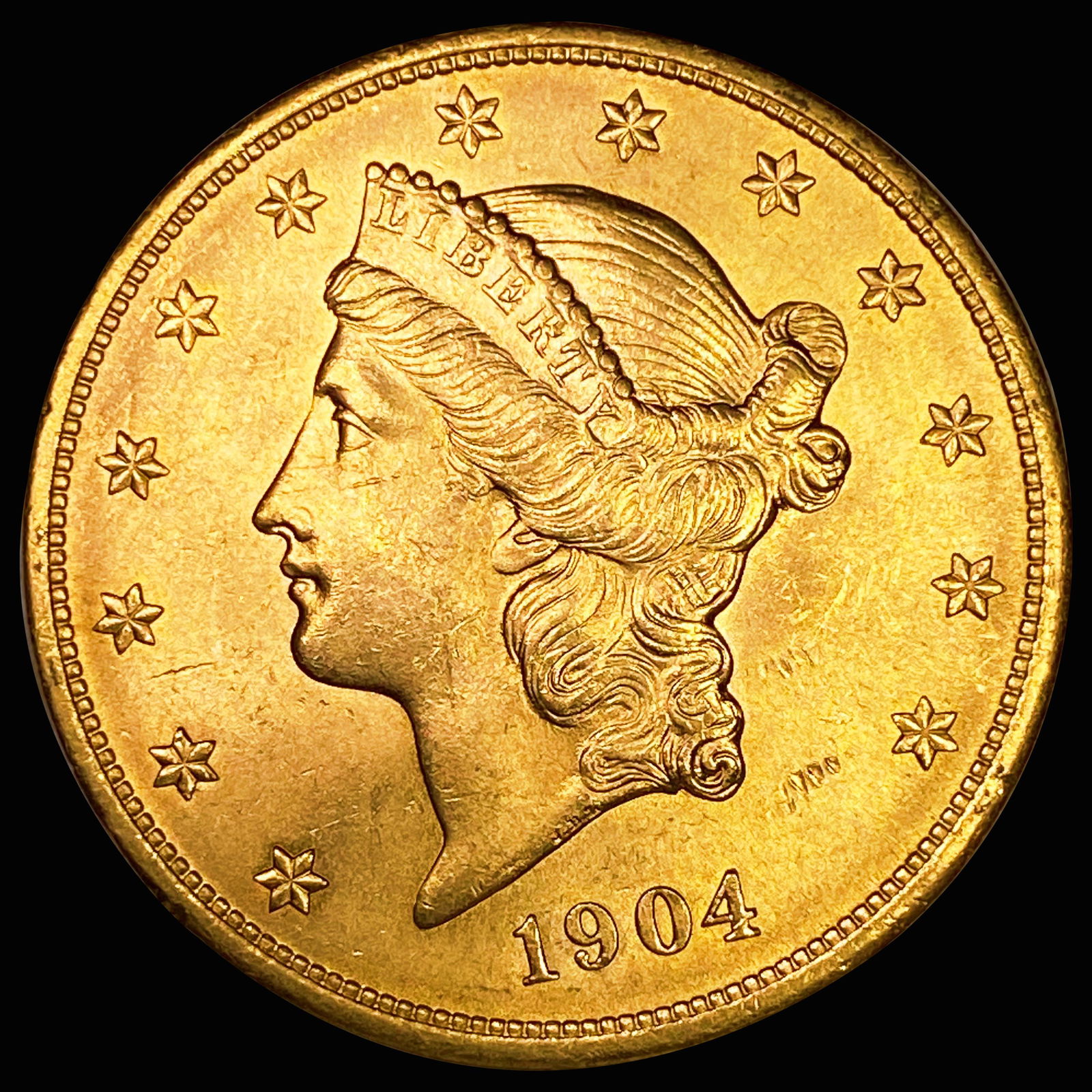 1904 $20 Gold Double Eagle UNCIRCULATED (1 of 2)