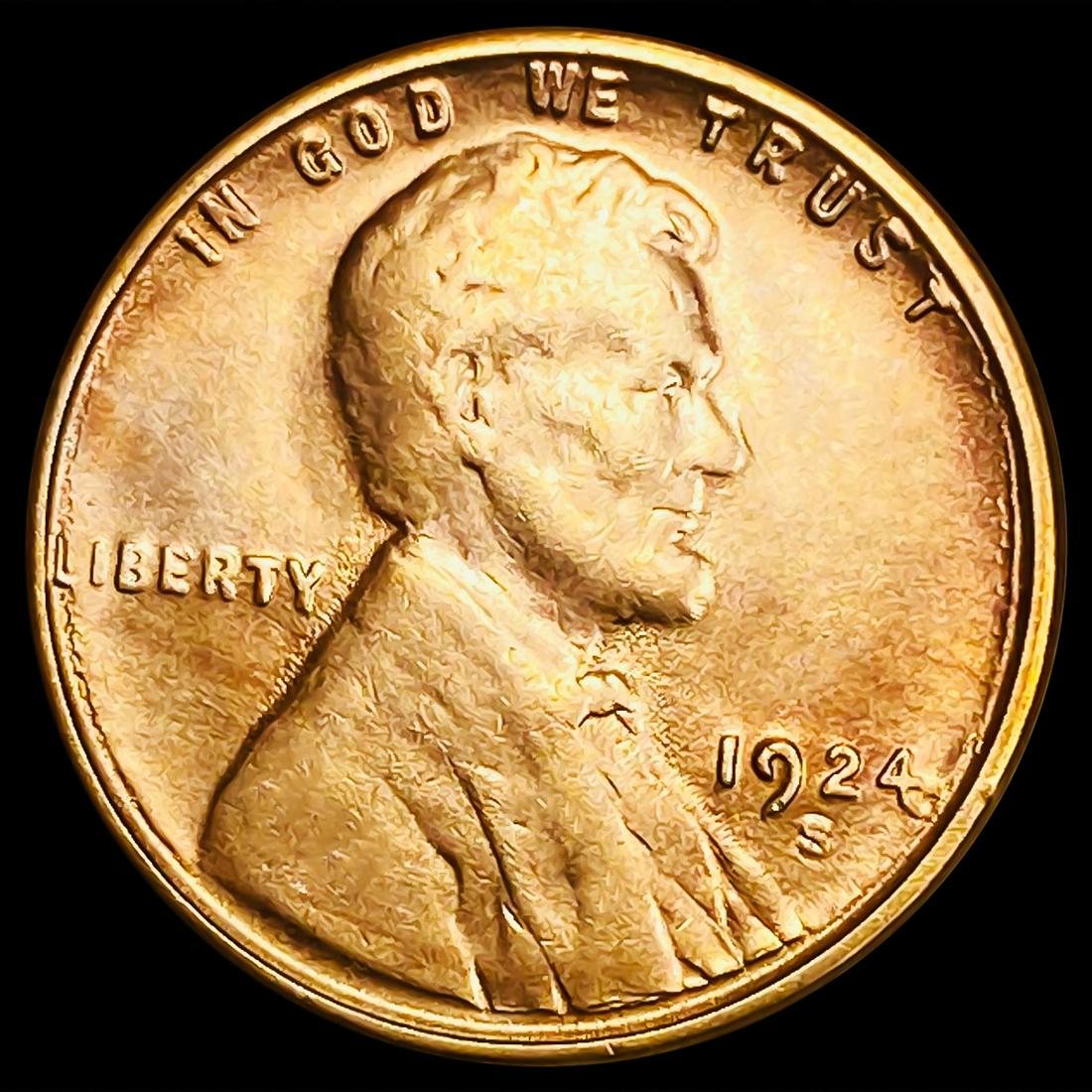 1924-S Wheat Cent UNCIRCULATED (1 of 2)