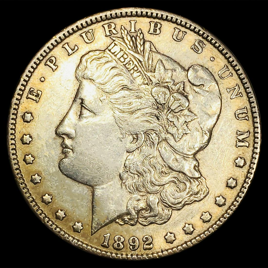 1892 Morgan Silver Dollar CLOSELY UNCIRCULATED (1 of 2)