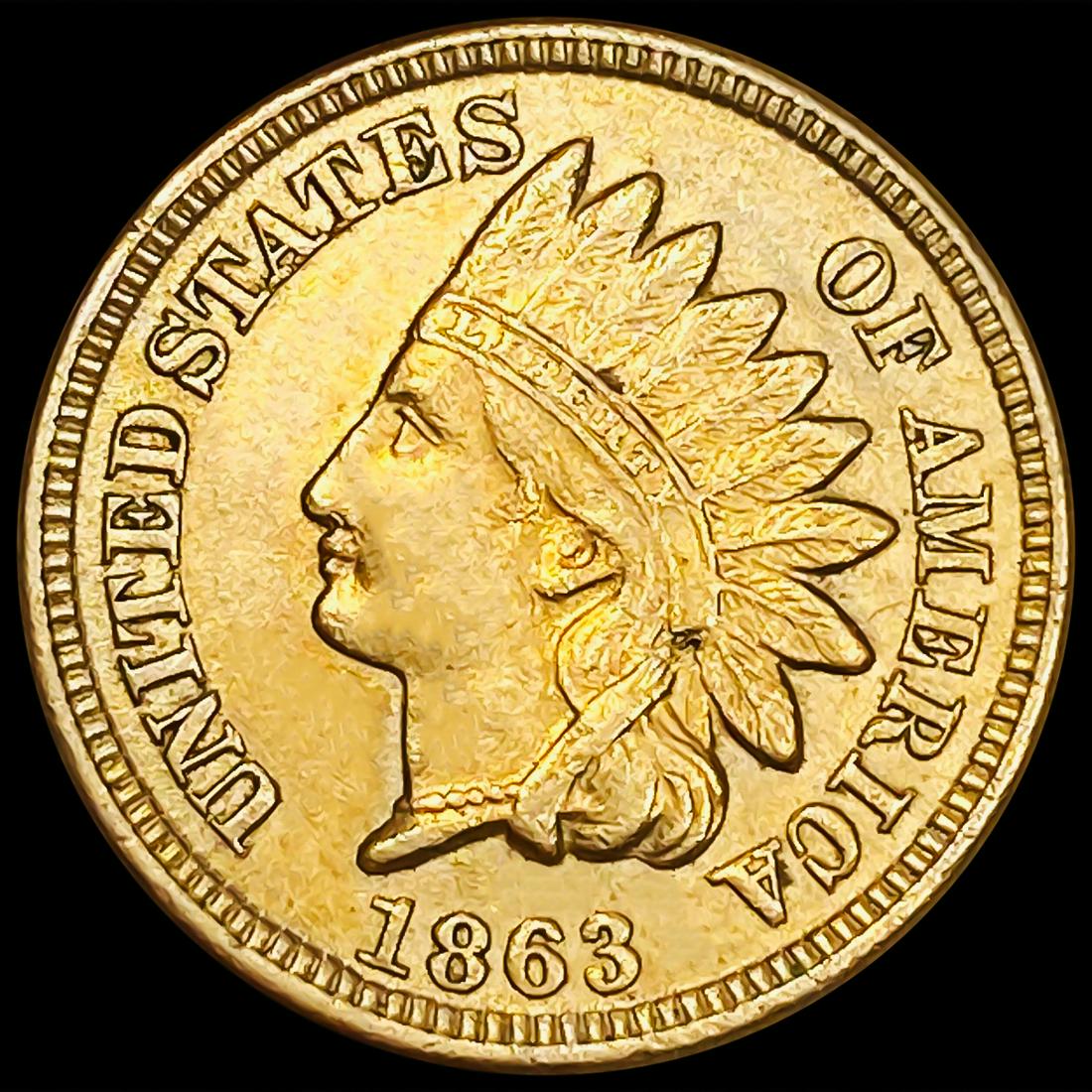 1863 Indian Head Cent UNCIRCULATED (1 of 2)
