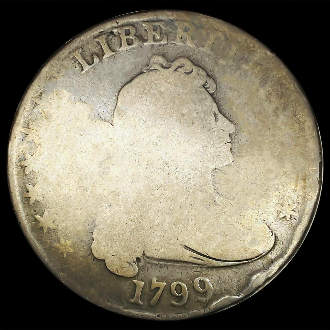 1799 Draped Bust Dollar NICELY CIRCULATED (1 of 2)