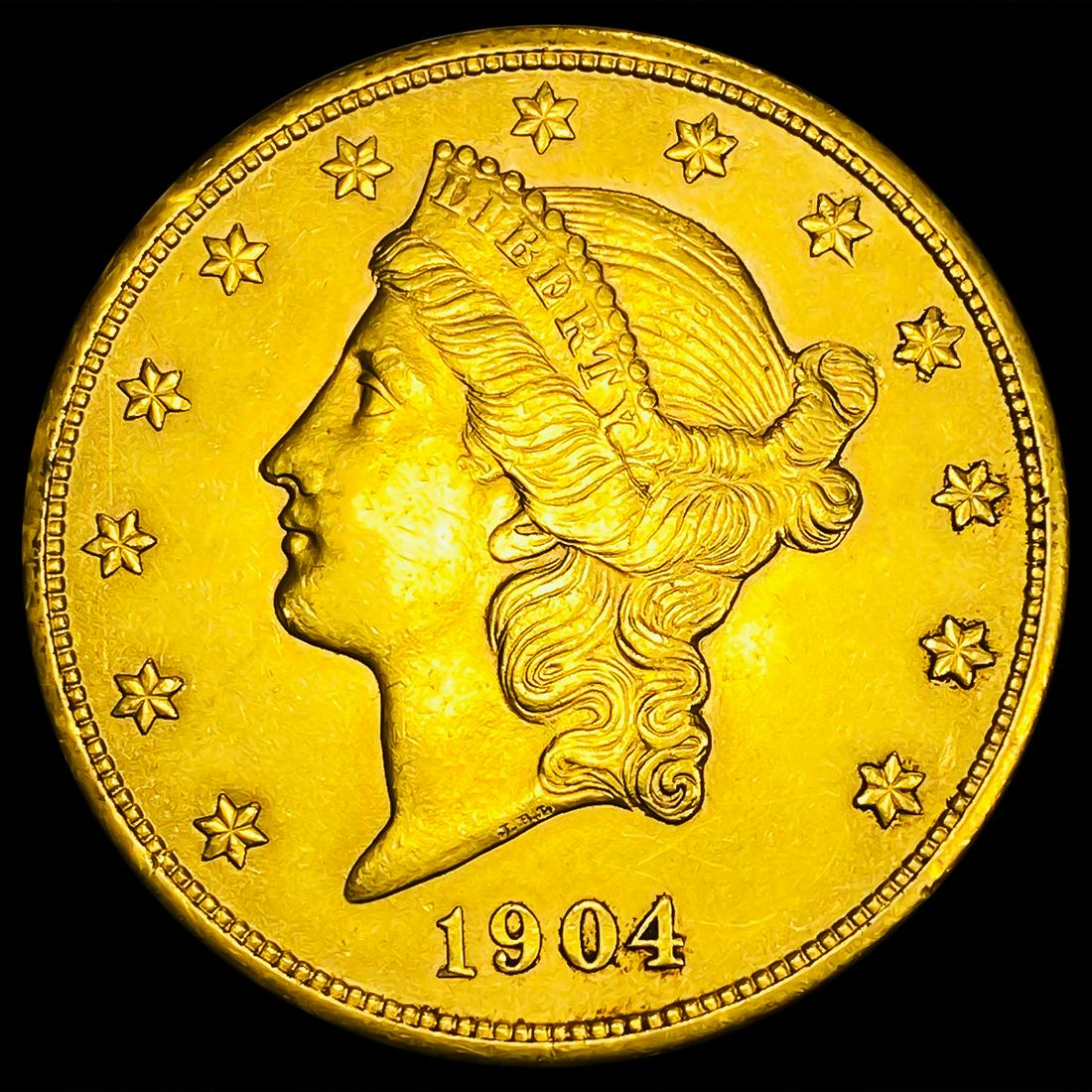 1904 $20 Gold Double Eagle UNCIRCULATED (1 of 2)