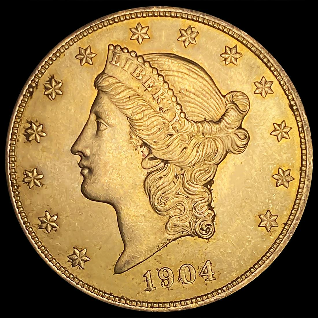 1904 $20 Gold Double Eagle UNCIRCULATED (1 of 2)