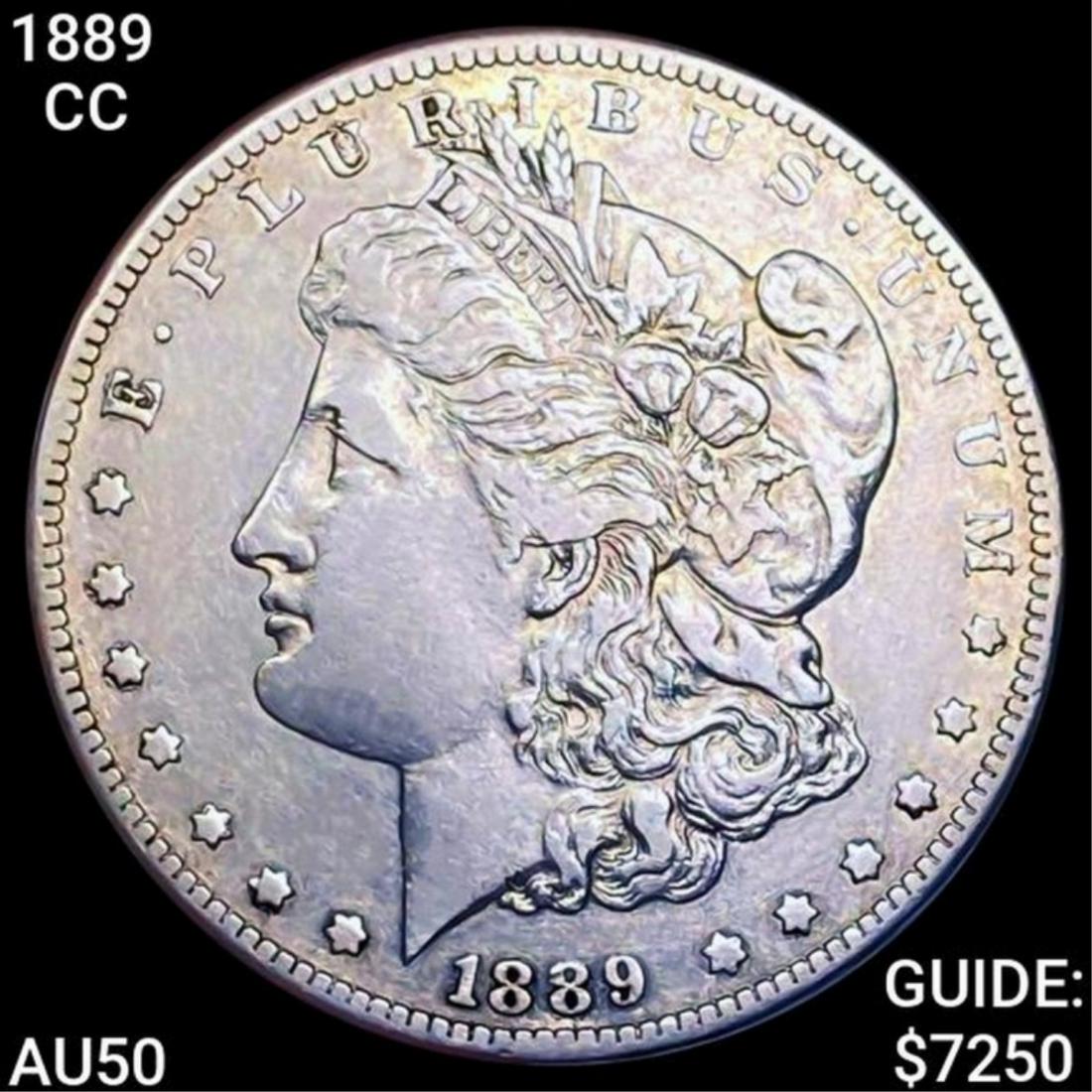 1889-CC Morgan Silver Dollar HIGH GRADE (1 of 2)