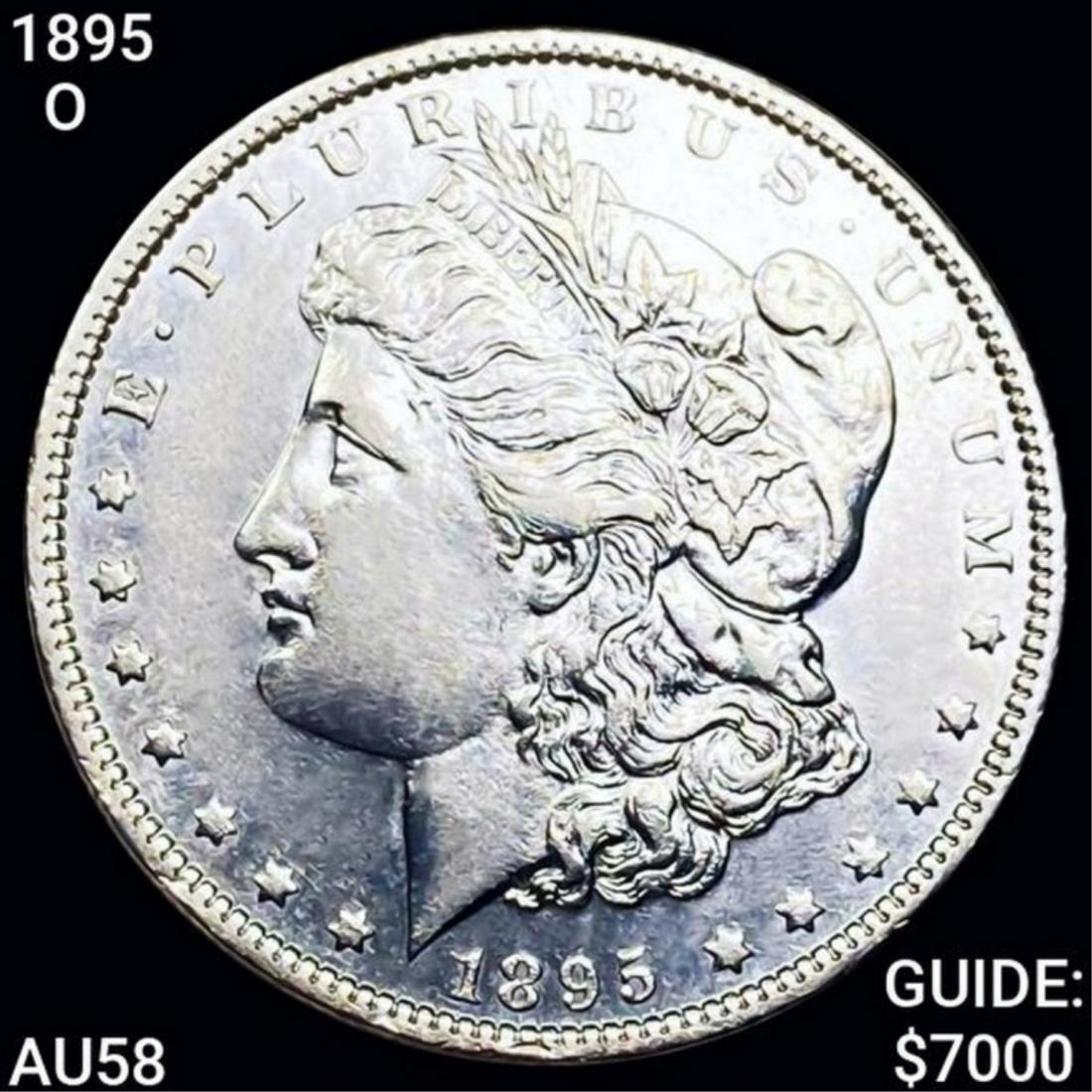1895-O Morgan Silver Dollar CHOICE AU (1 of 2)