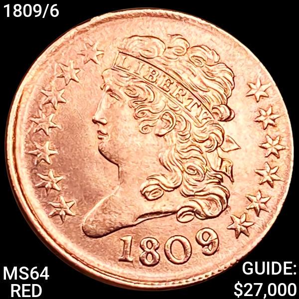 1809/6 Classic Head Half Cent CHOICE BU RED (1 of 2)