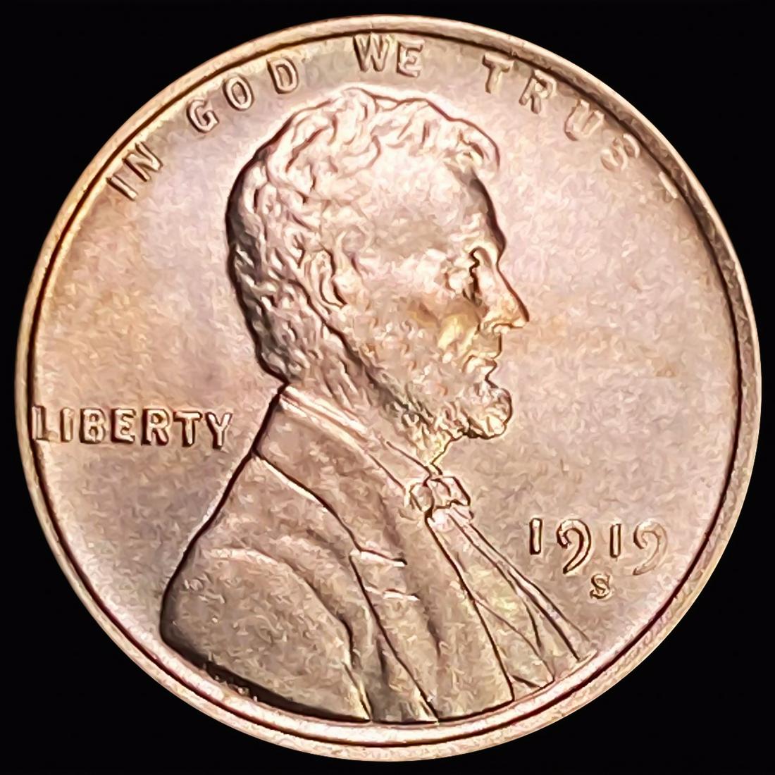 1919-S Wheat Cent UNCIRCULATED (1 of 2)