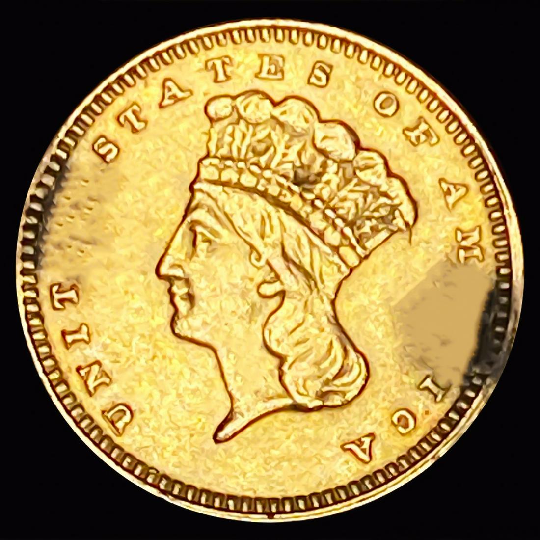 1862 Rare Gold Dollar UNCIRCULATED (1 of 2)