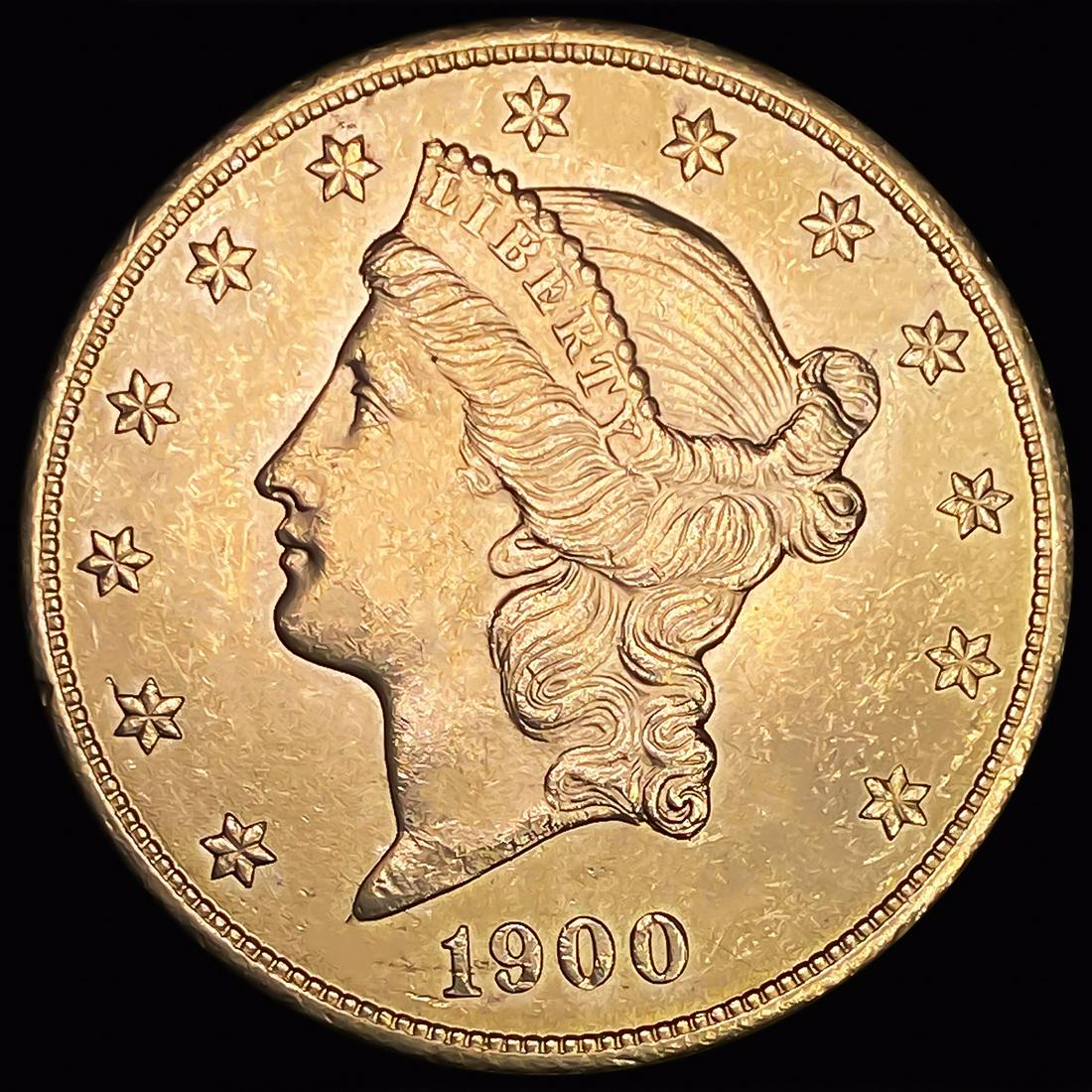 1900 $20 Gold Double Eagle UNCIRCULATED (1 of 2)