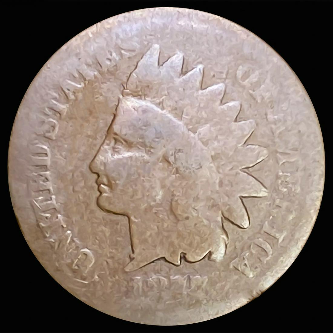 1877 Indian Head Cent NICELY CIRCULATED (1 of 2)