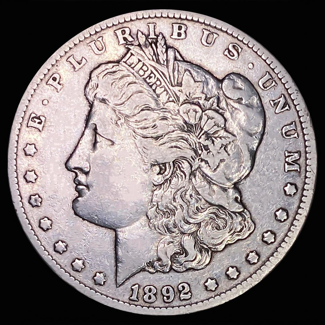1892-CC Morgan Silver Dollar LIGHTLY CIRCULATED (1 of 2)
