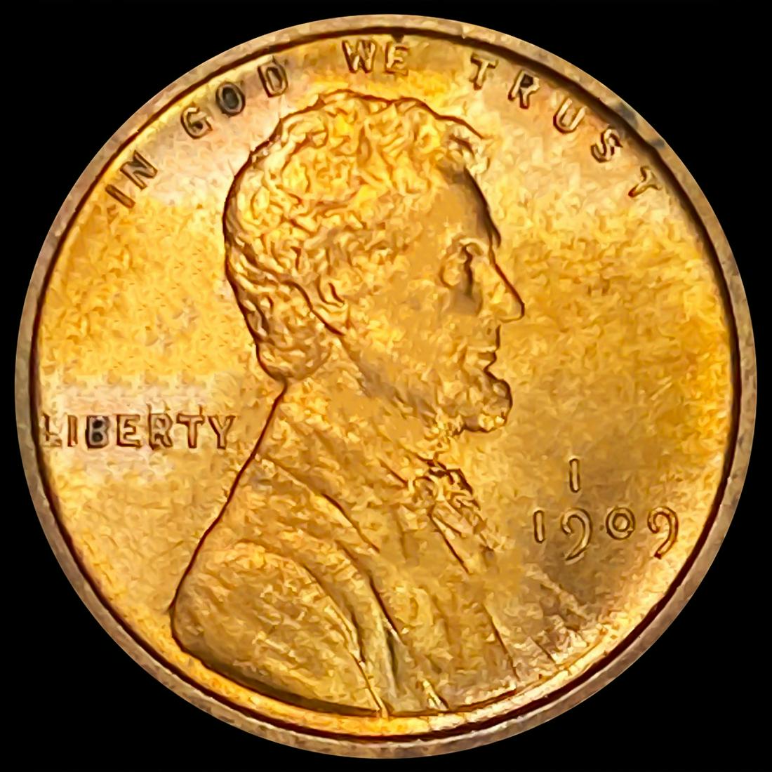 1909 Wheat Cent CHOICE BU (1 of 2)