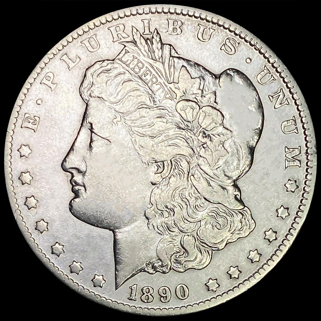 1890-CC Morgan Silver Dollar NEARLY UNCIRCULATED (1 of 2)