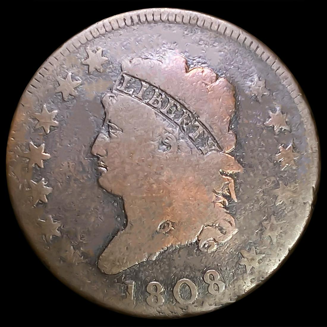 1808 Classic Head Large Cent NICELY CIRCULATED (1 of 2)