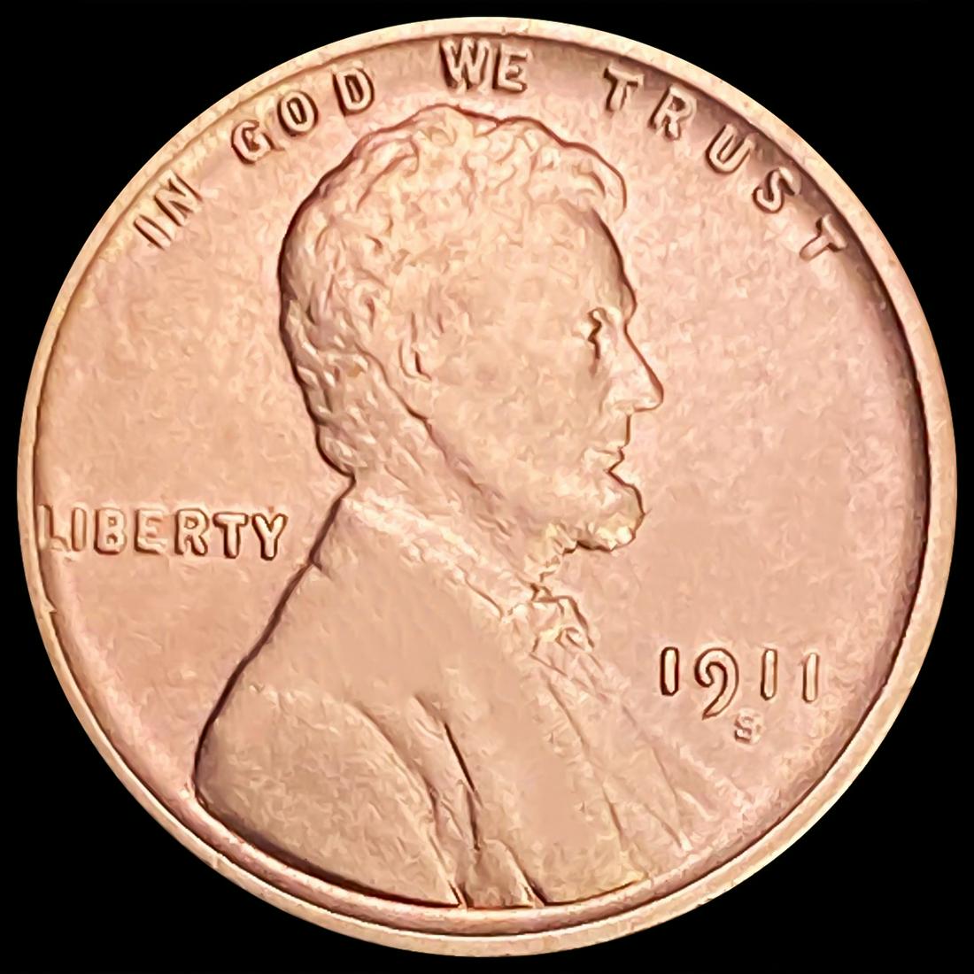 1911-S Wheat Cent UNCIRCULATED (1 of 2)