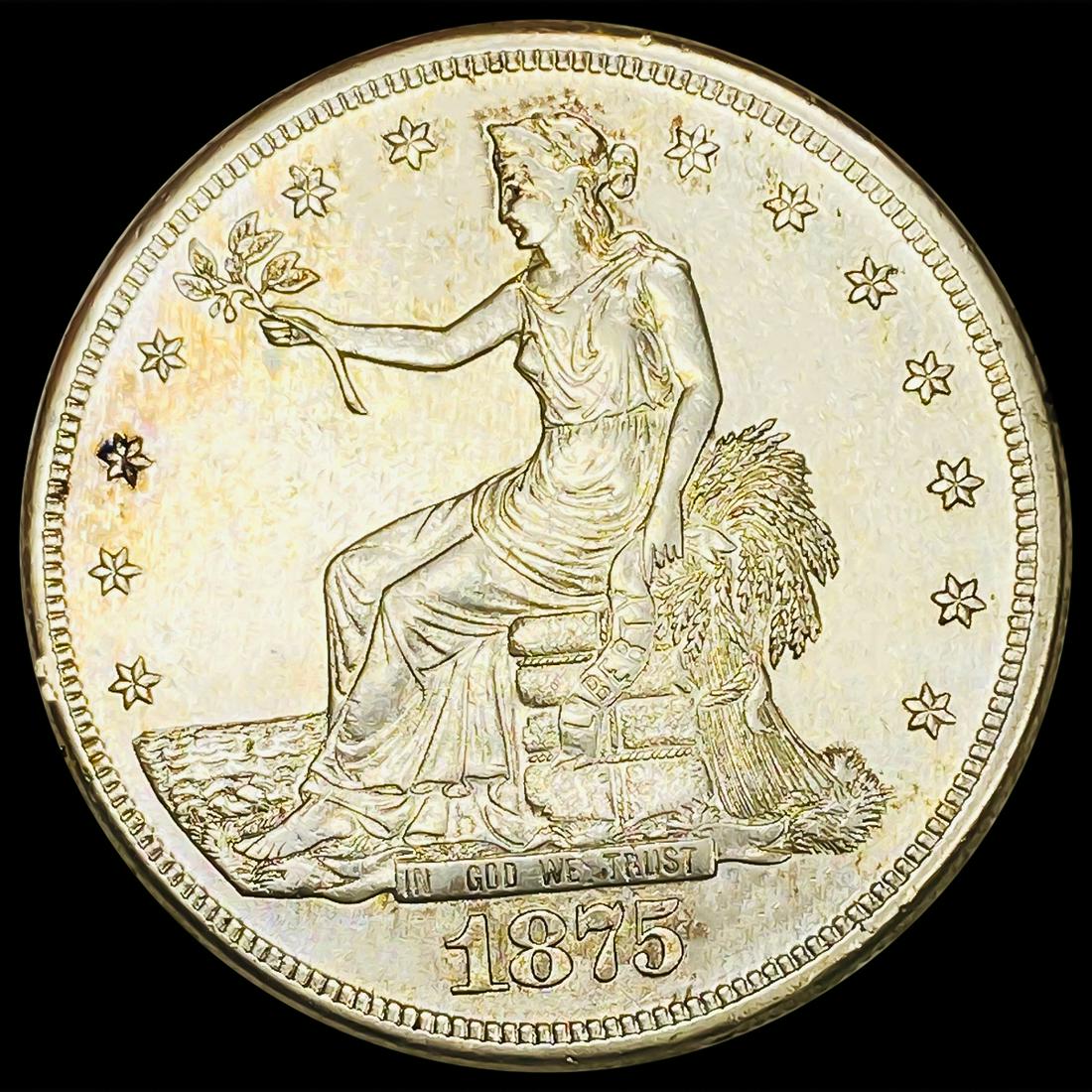 1875-S Silver Trade Dollar UNCIRCULATED (1 of 2)