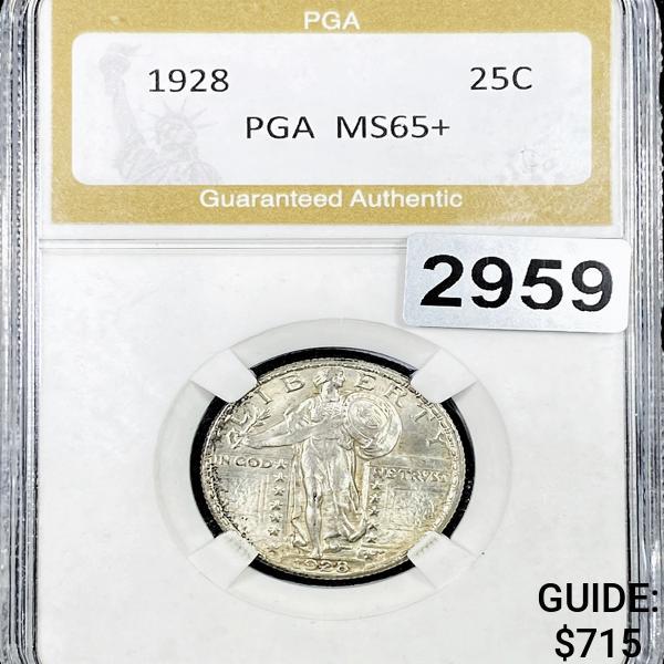 1928 Standing Liberty Quarter PGA - MS65+ (1 of 2)